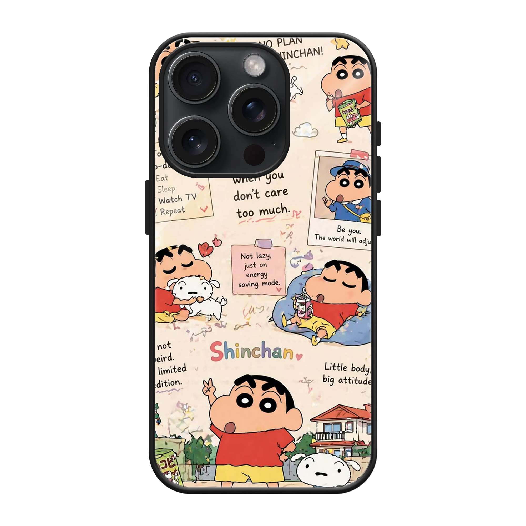 Just Shinchan Glass Case