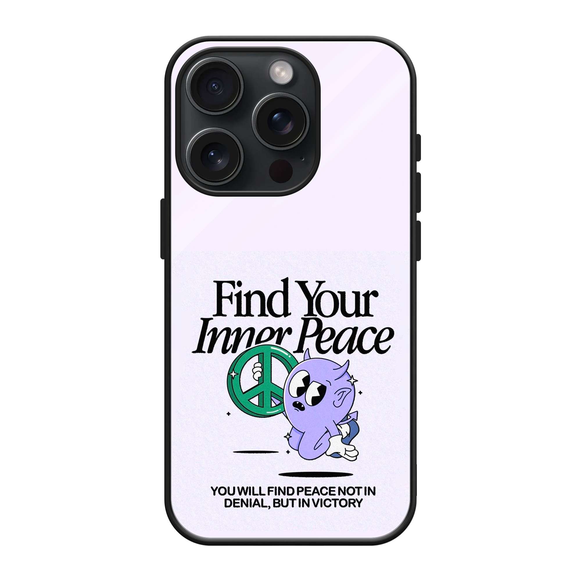 Inner Peace Glass Case