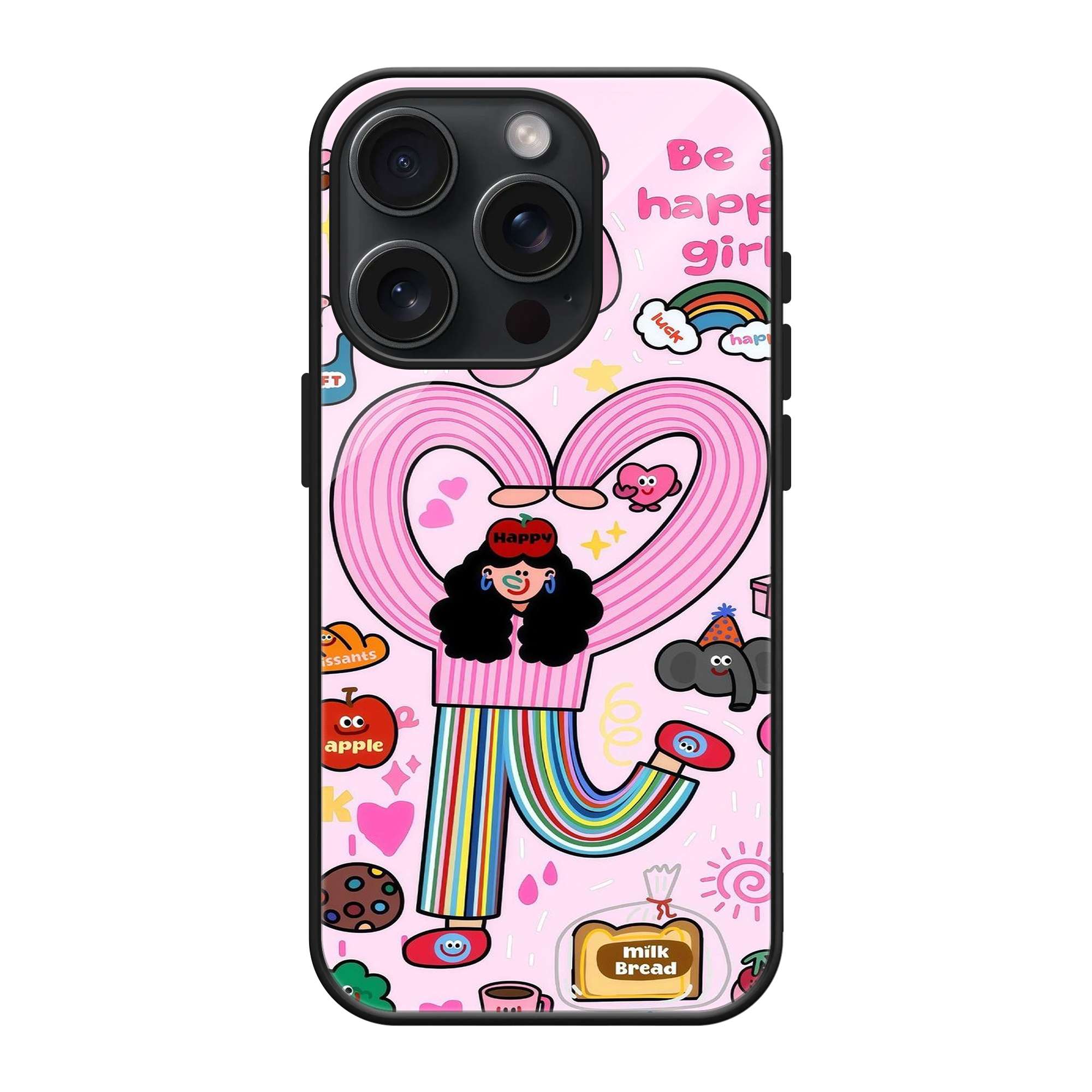 Happy Girl Era Glass Case