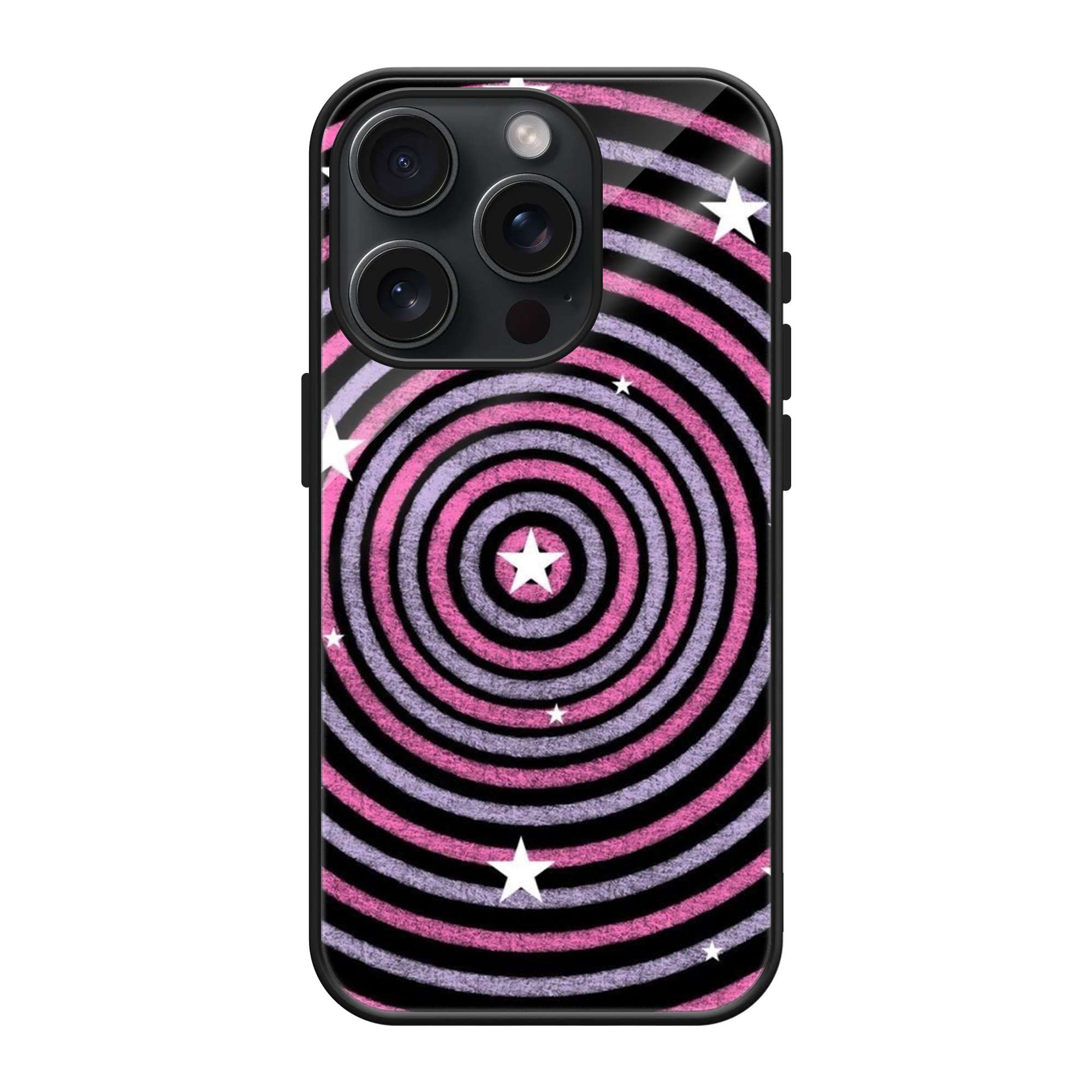 Cosmic Spiral Glass Case