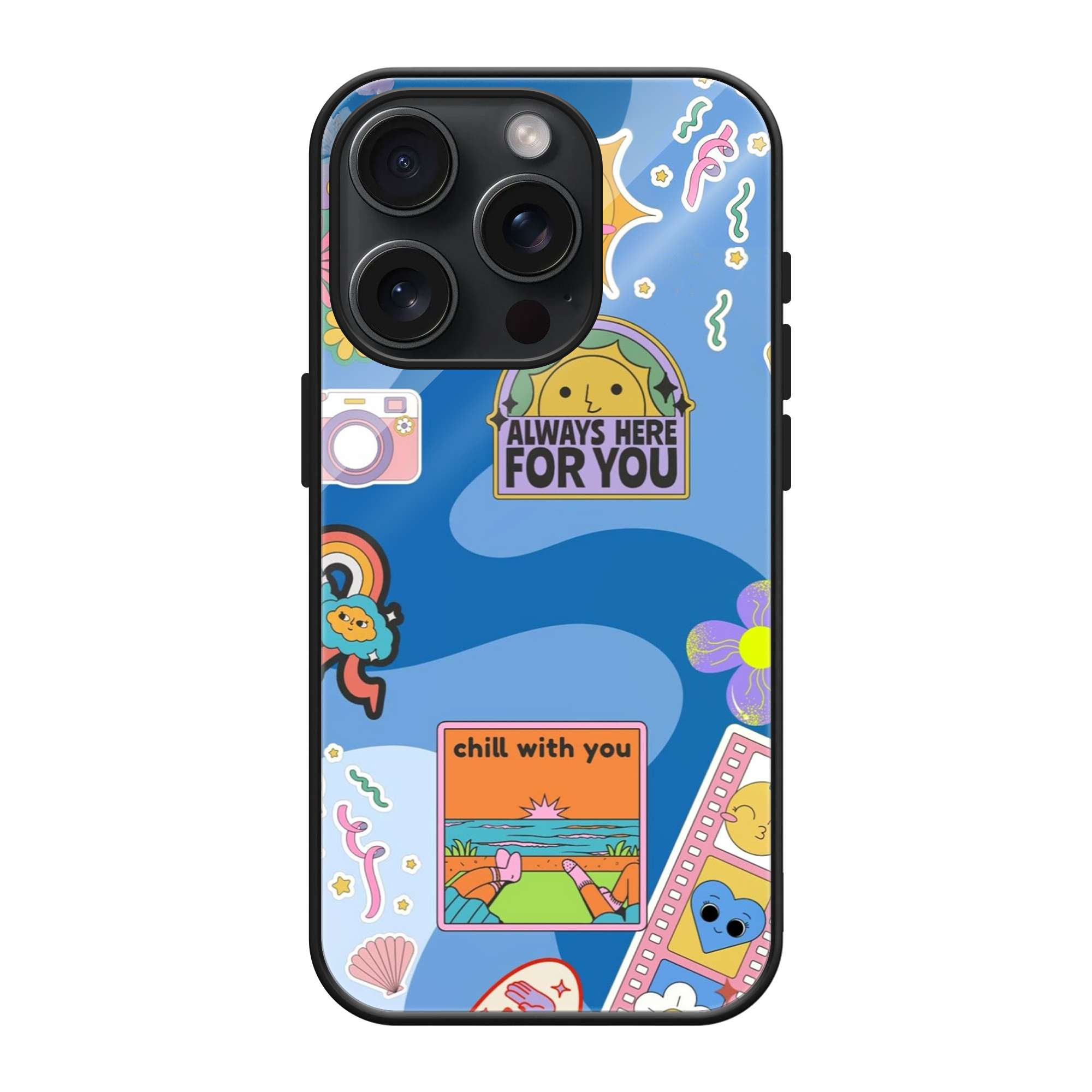 Always Here For You Glass Case