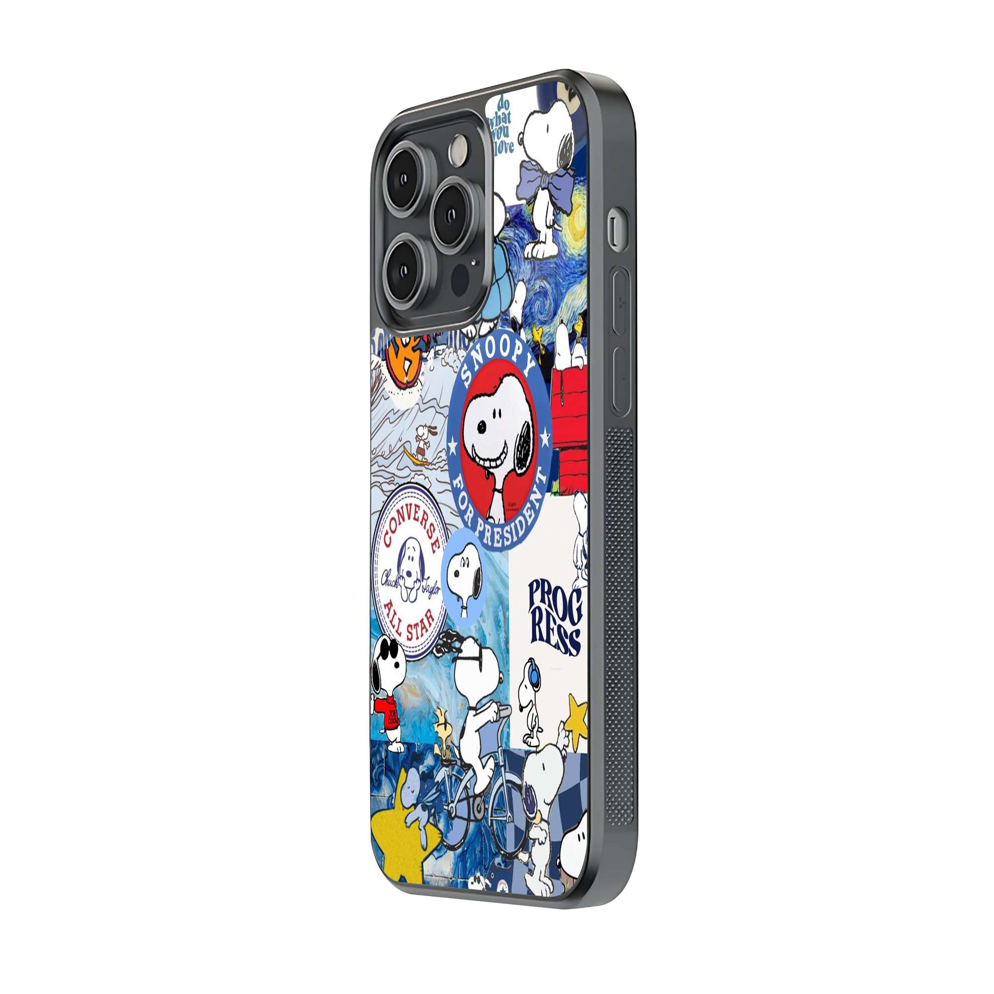 Snoopy Dreams Glass Case