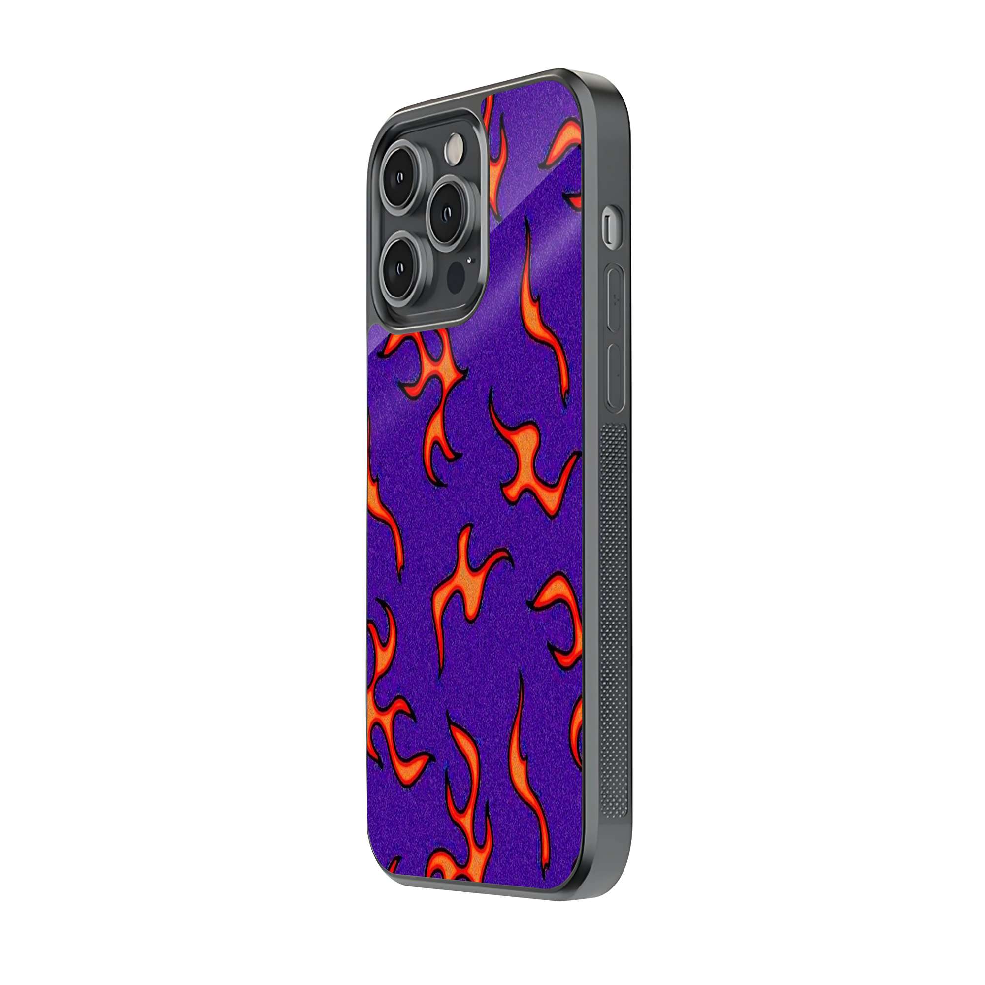 Purple Inferno Glass Case