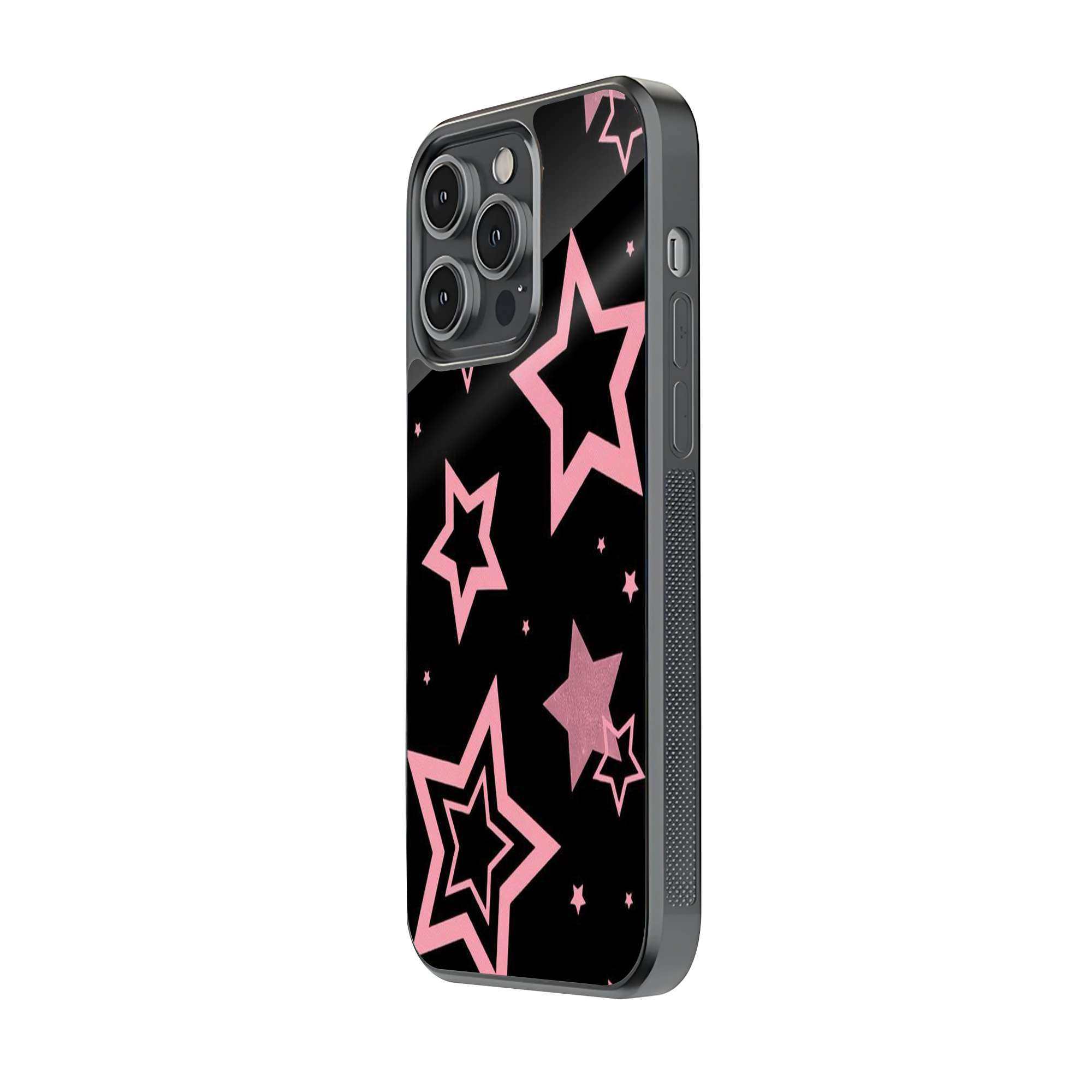 Pink Stardust Glass Case