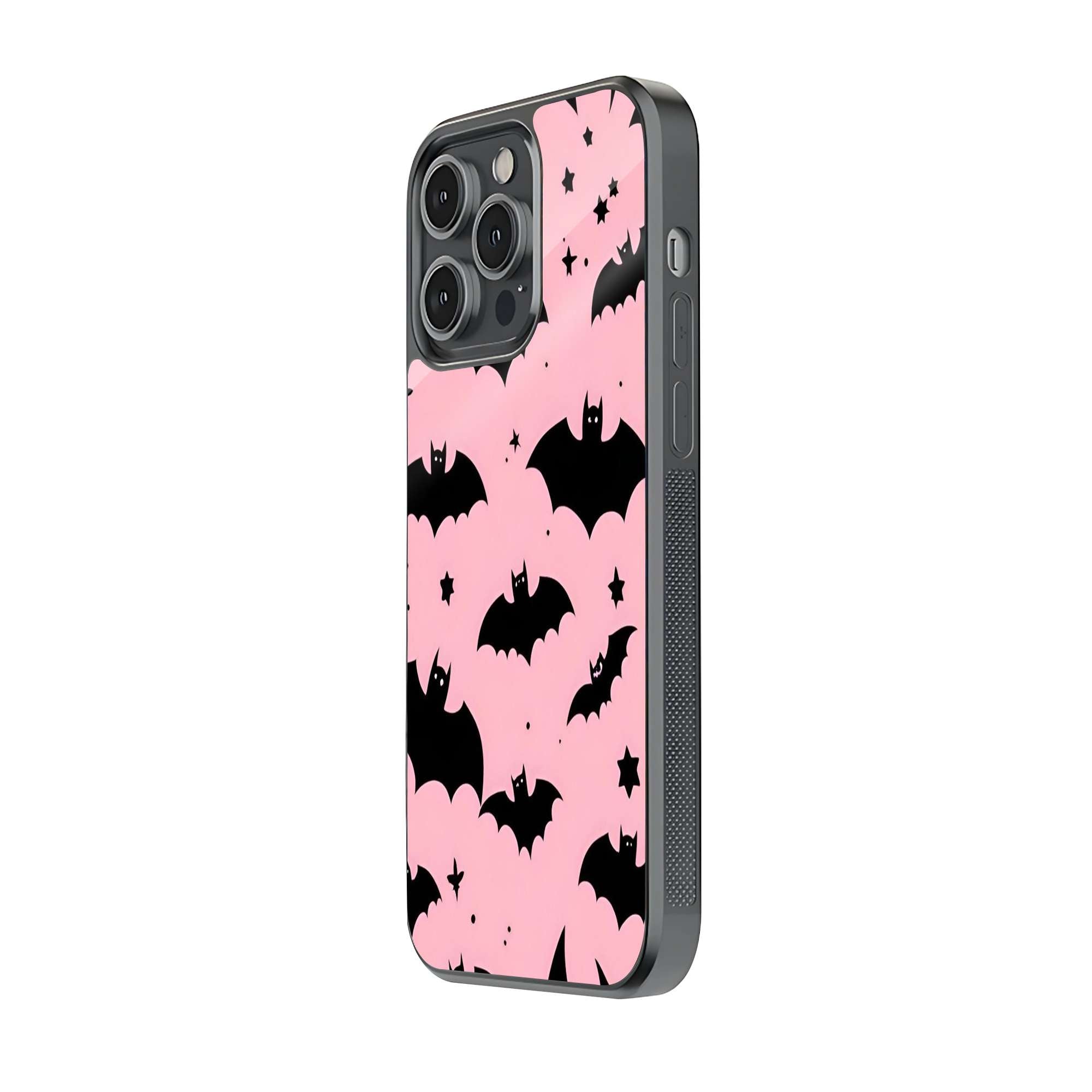 Pink Bat Vibes Glass Case