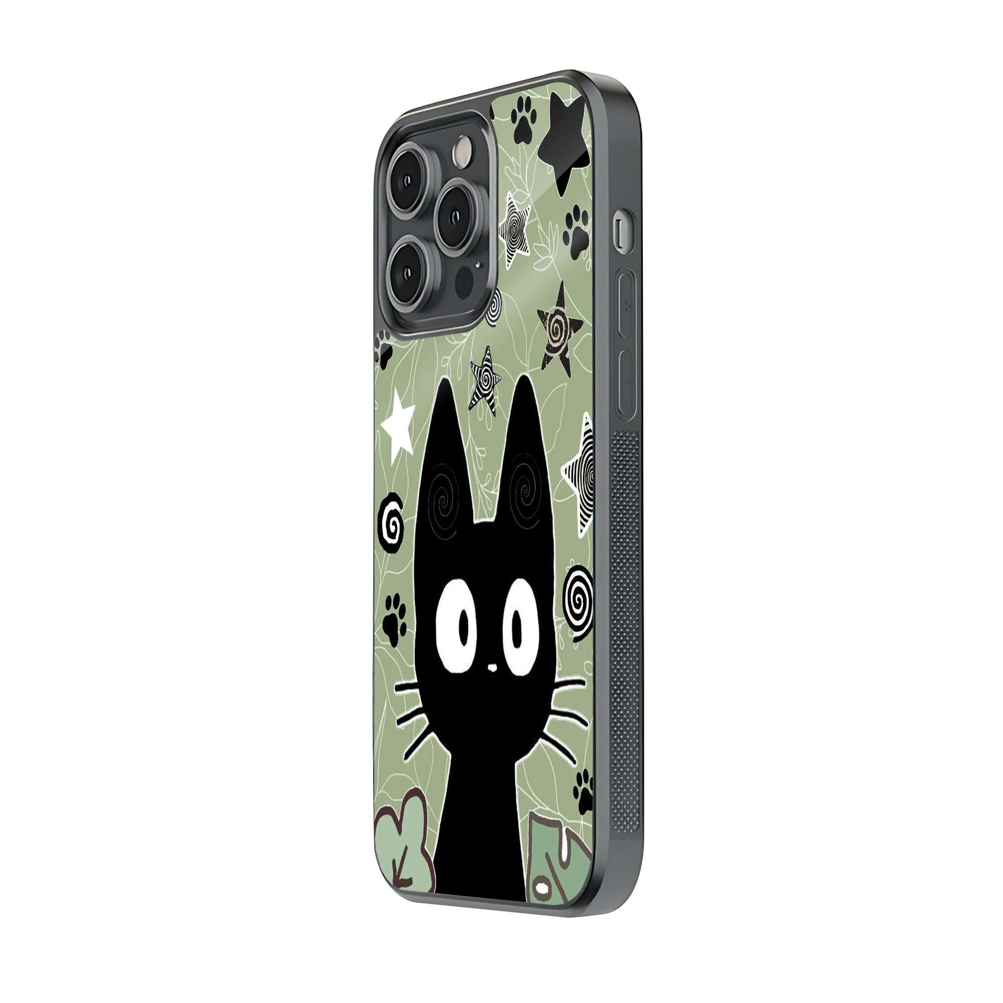 Mystic Kitty Glass Case