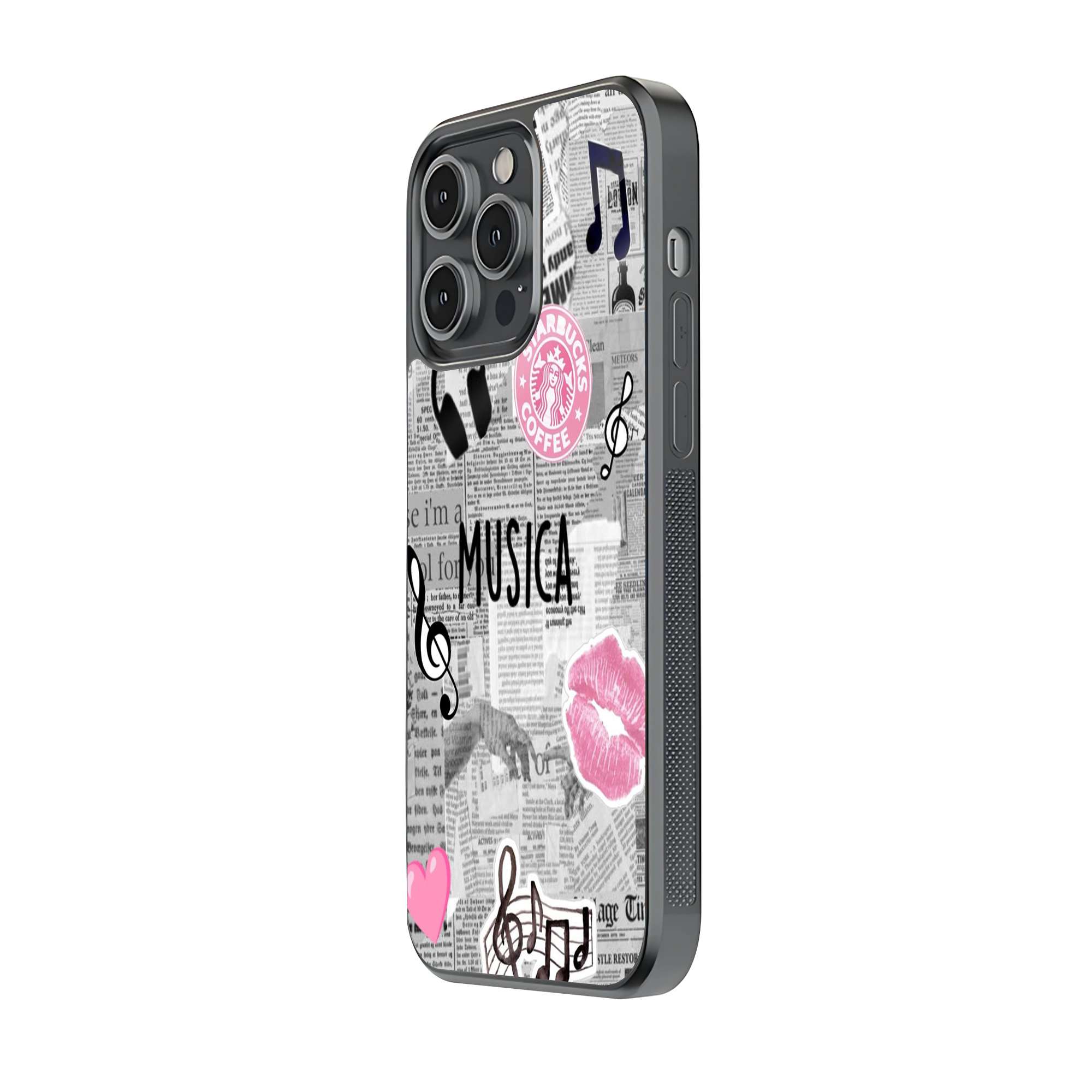 Music Therapy Glass Case