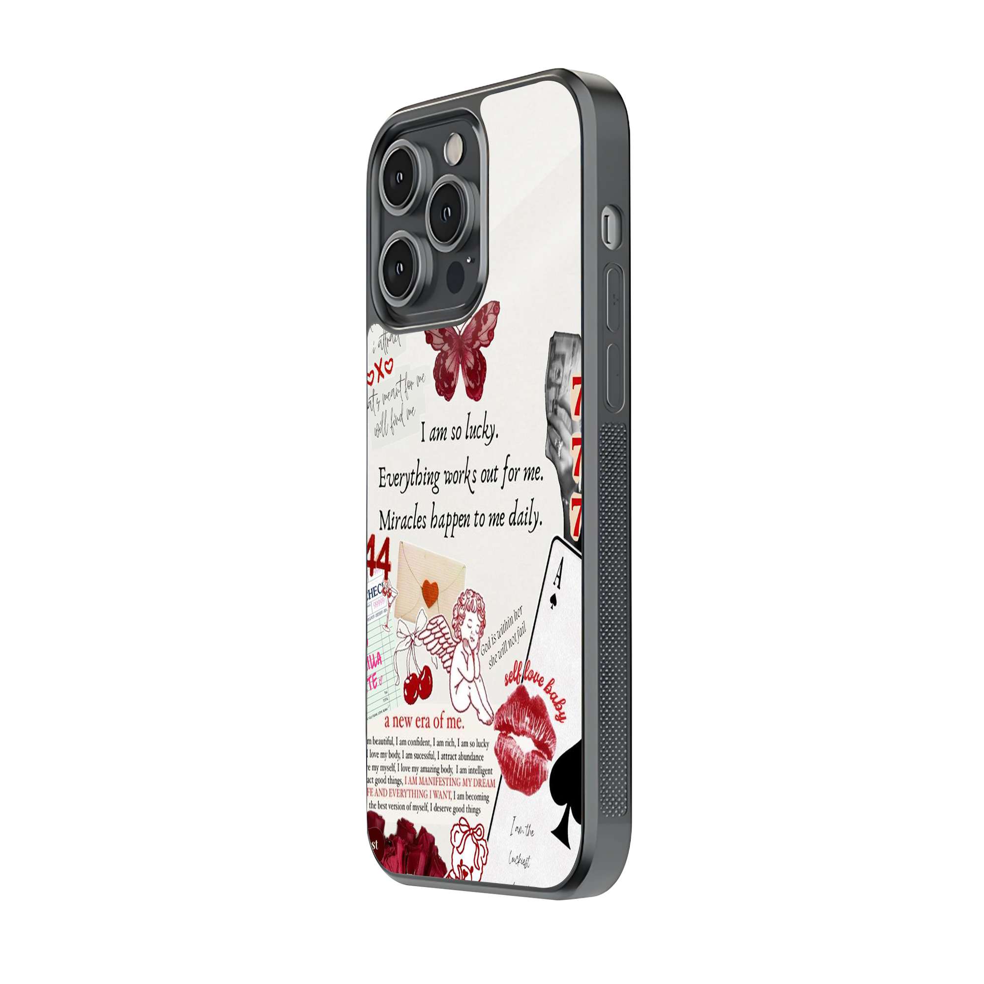 Lucky Girl Era Glass Case