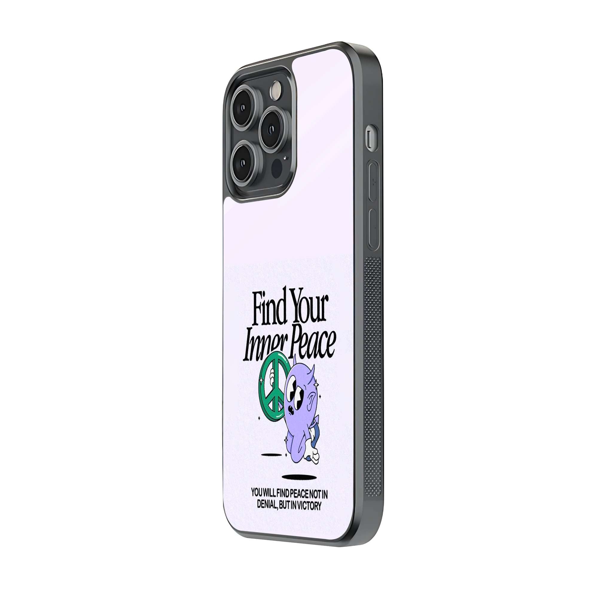 Inner Peace Glass Case