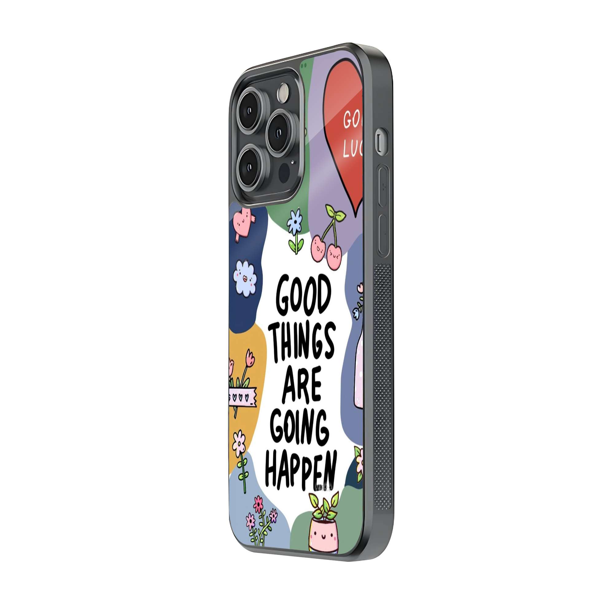 Good Things Ahead Glass Case