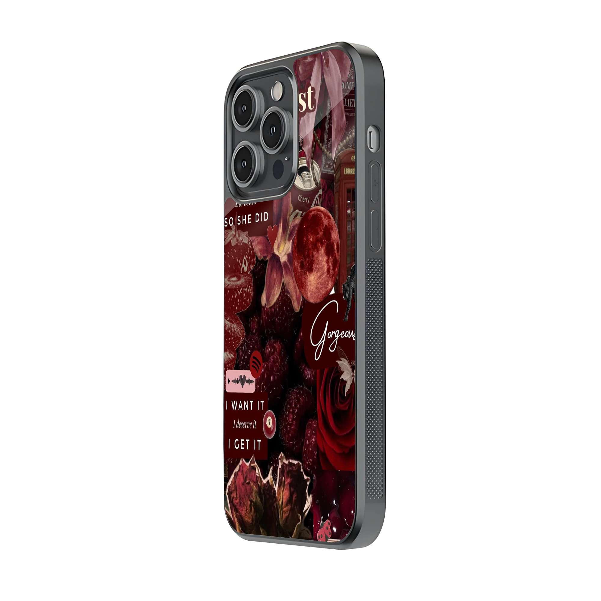 Cherry Moon Glass Case