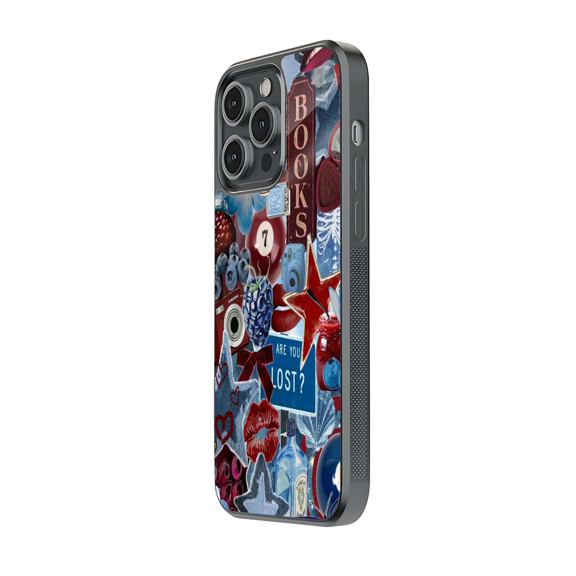 Blueberry Dreams Glass Case