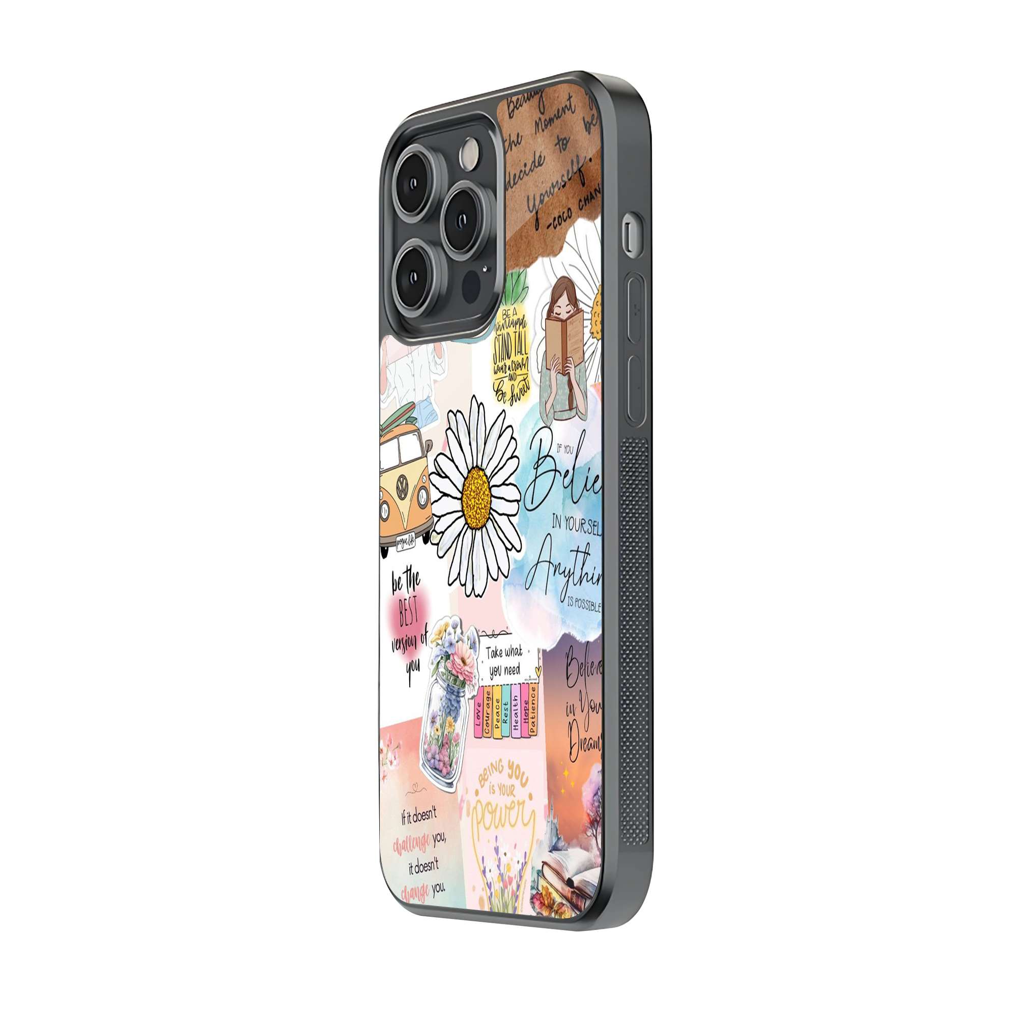 Believe In Your Dreams Glass Case