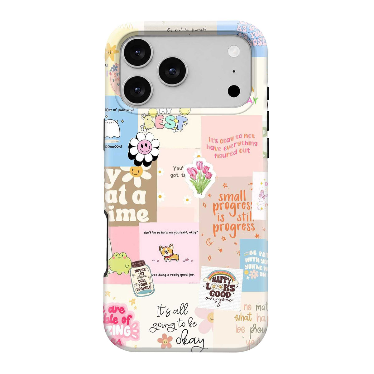 Positive Vibes Collage Dual Guard Case