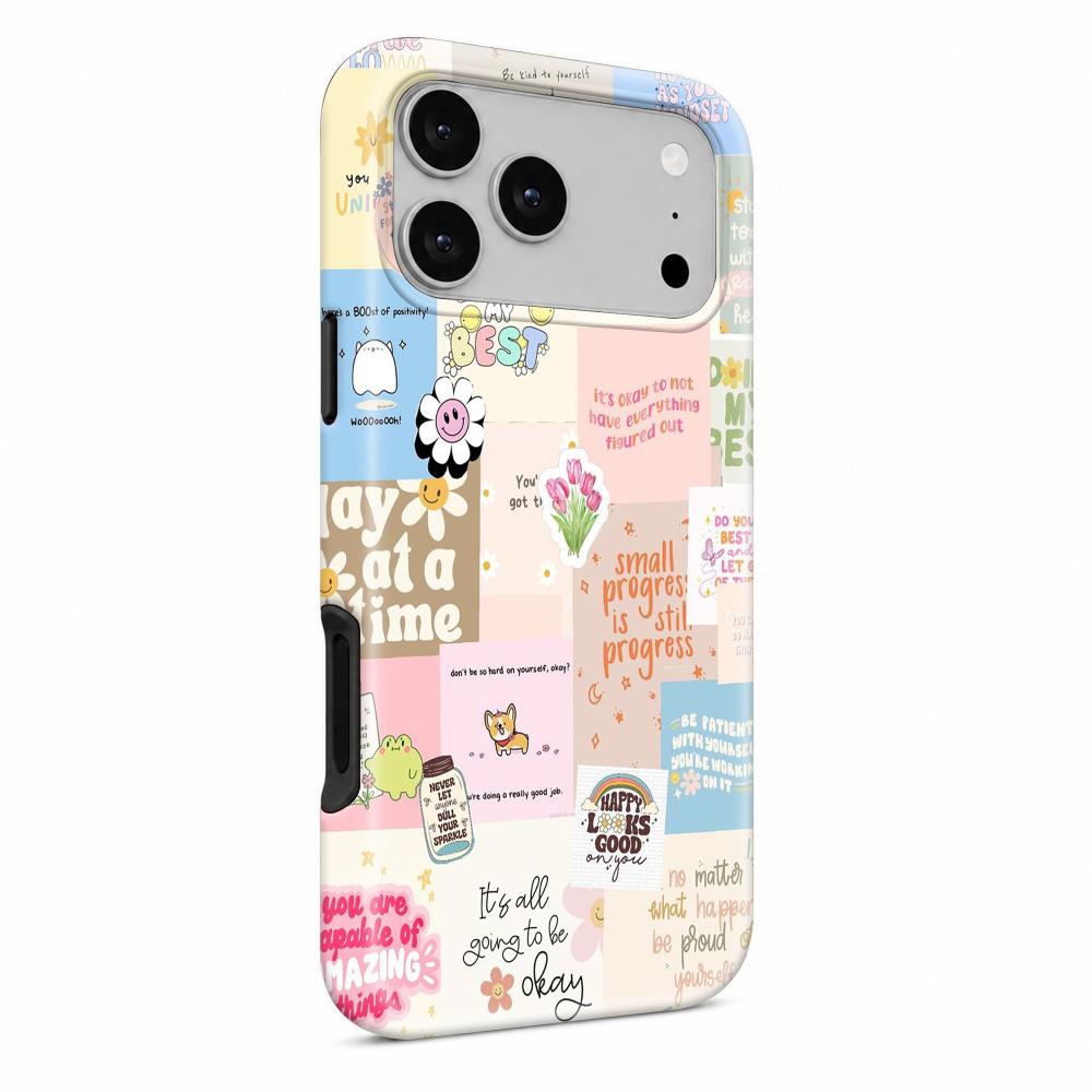 Positive Vibes Collage Dual Guard Case