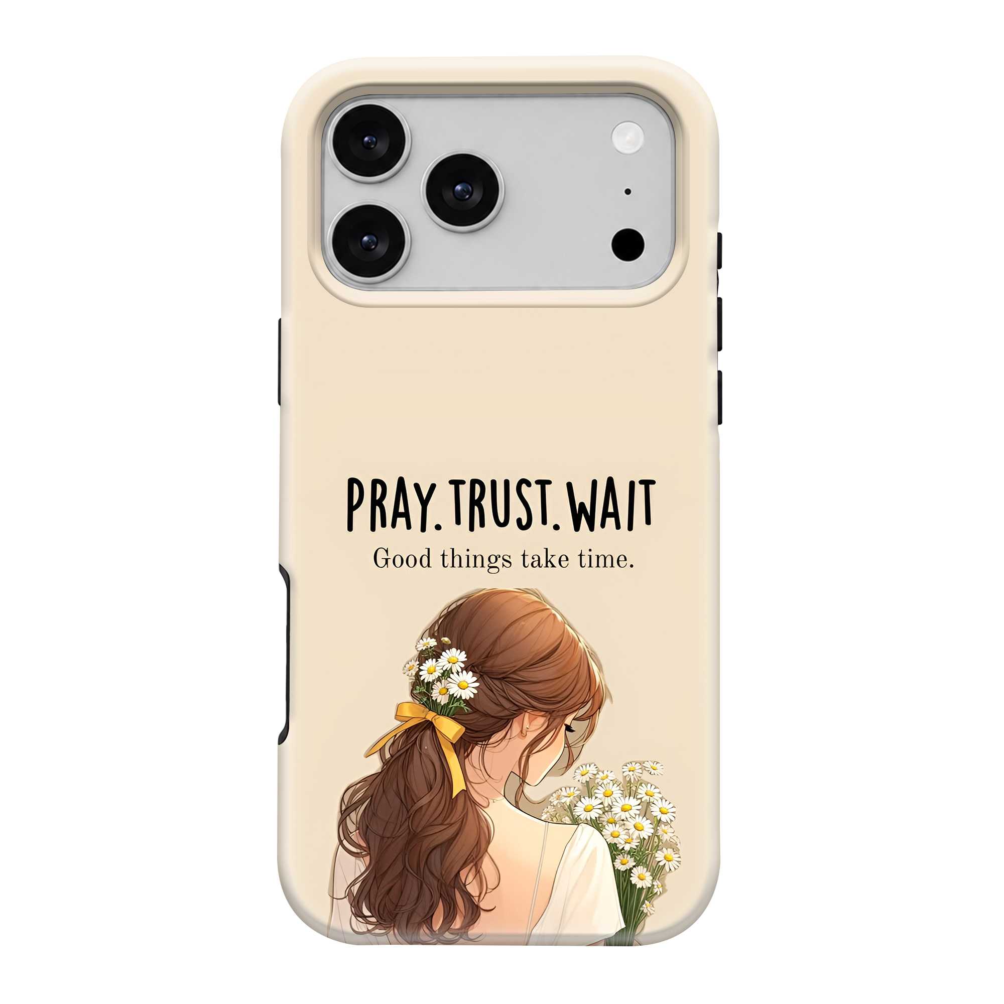 Pray Trust Wait Dual Guard Case