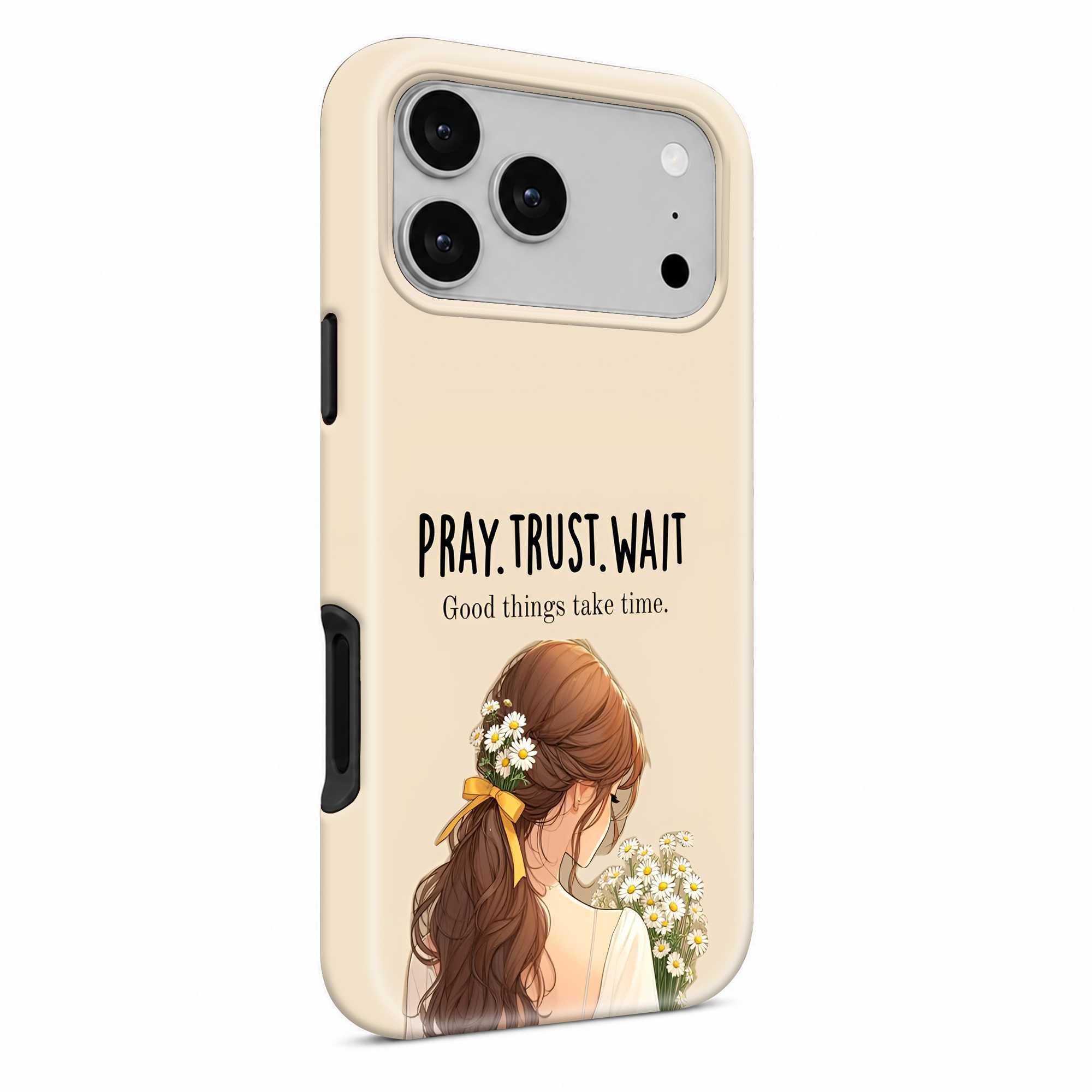 Pray Trust Wait Dual Guard Case