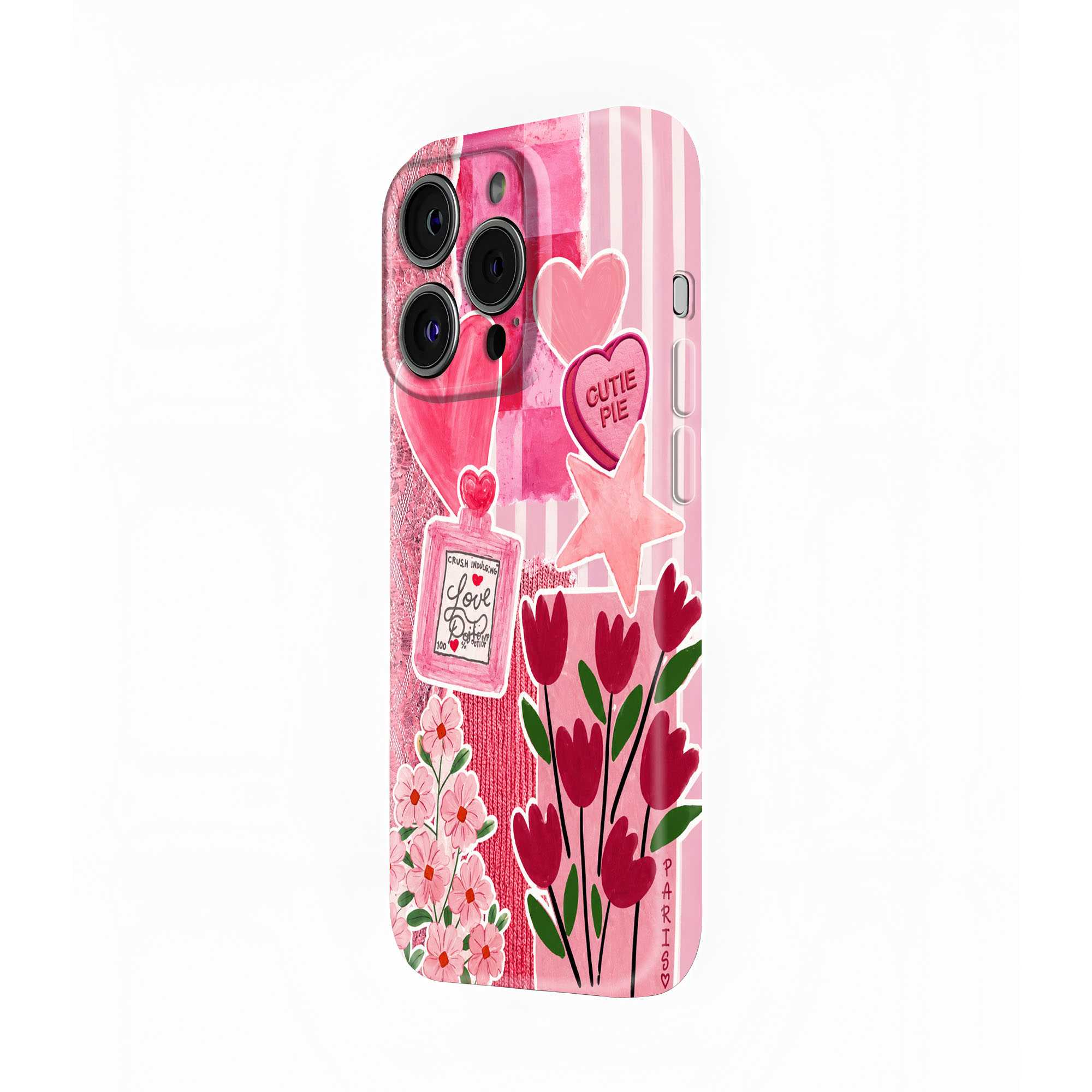 Pretty in Pink Vibes Glossy Hard Case