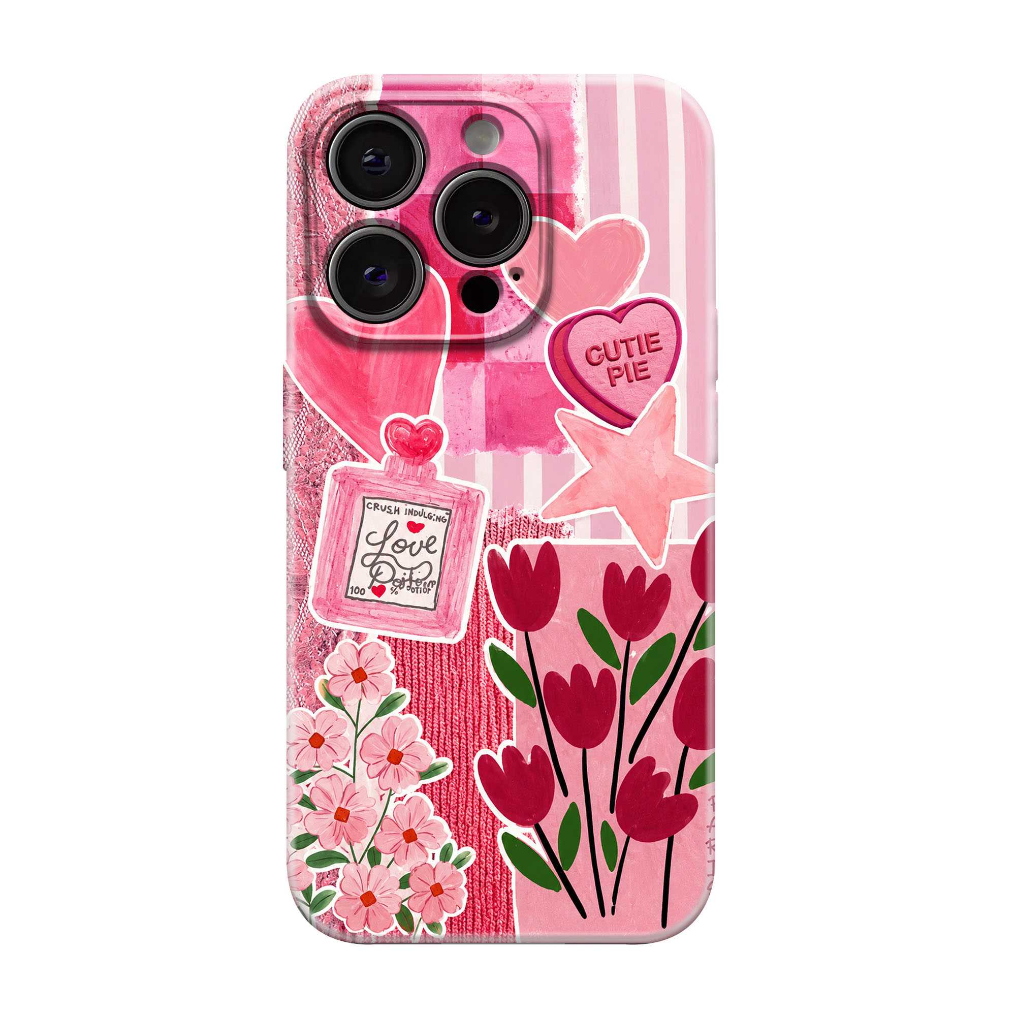 Pretty in Pink Vibes Glossy Hard Case