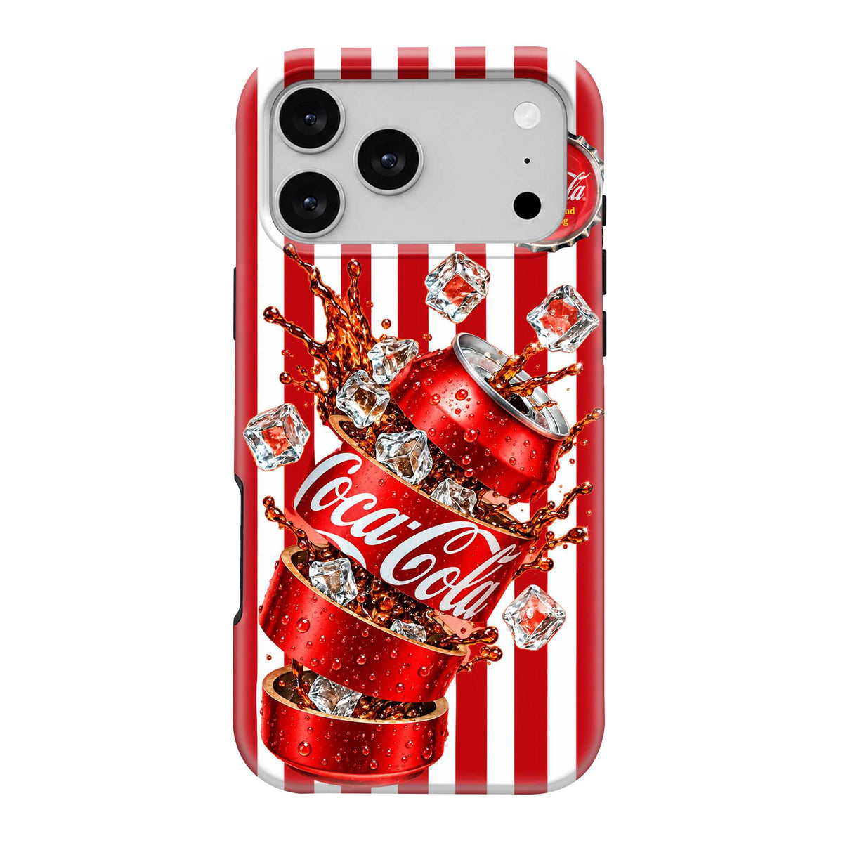 Red Stripe Cola Dual Guard Case
