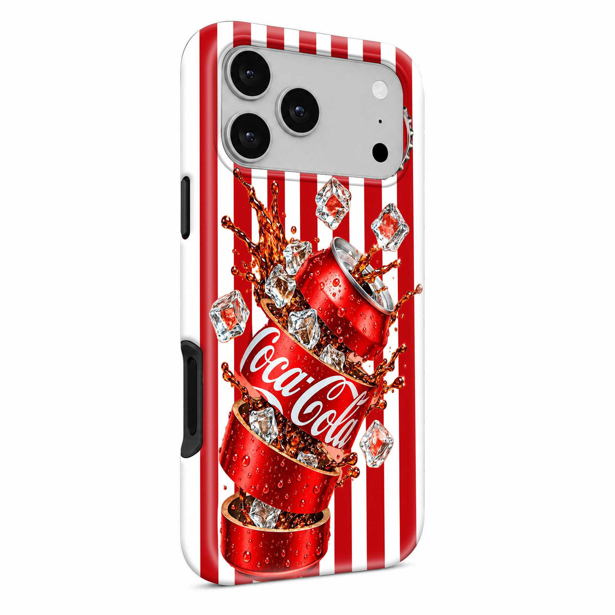 Red Stripe Cola Dual Guard Case