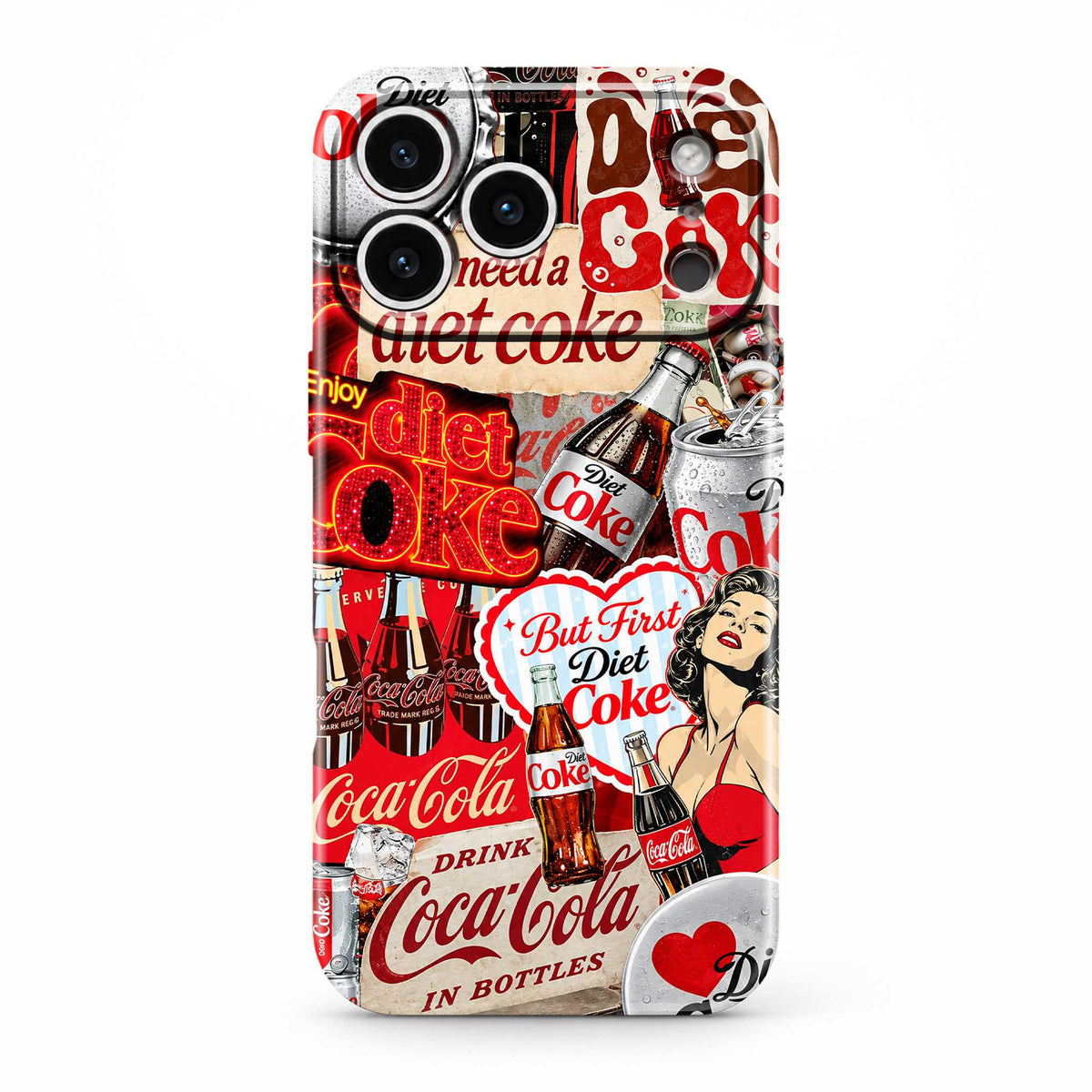 Retro Cola Club Glossy Hard Case