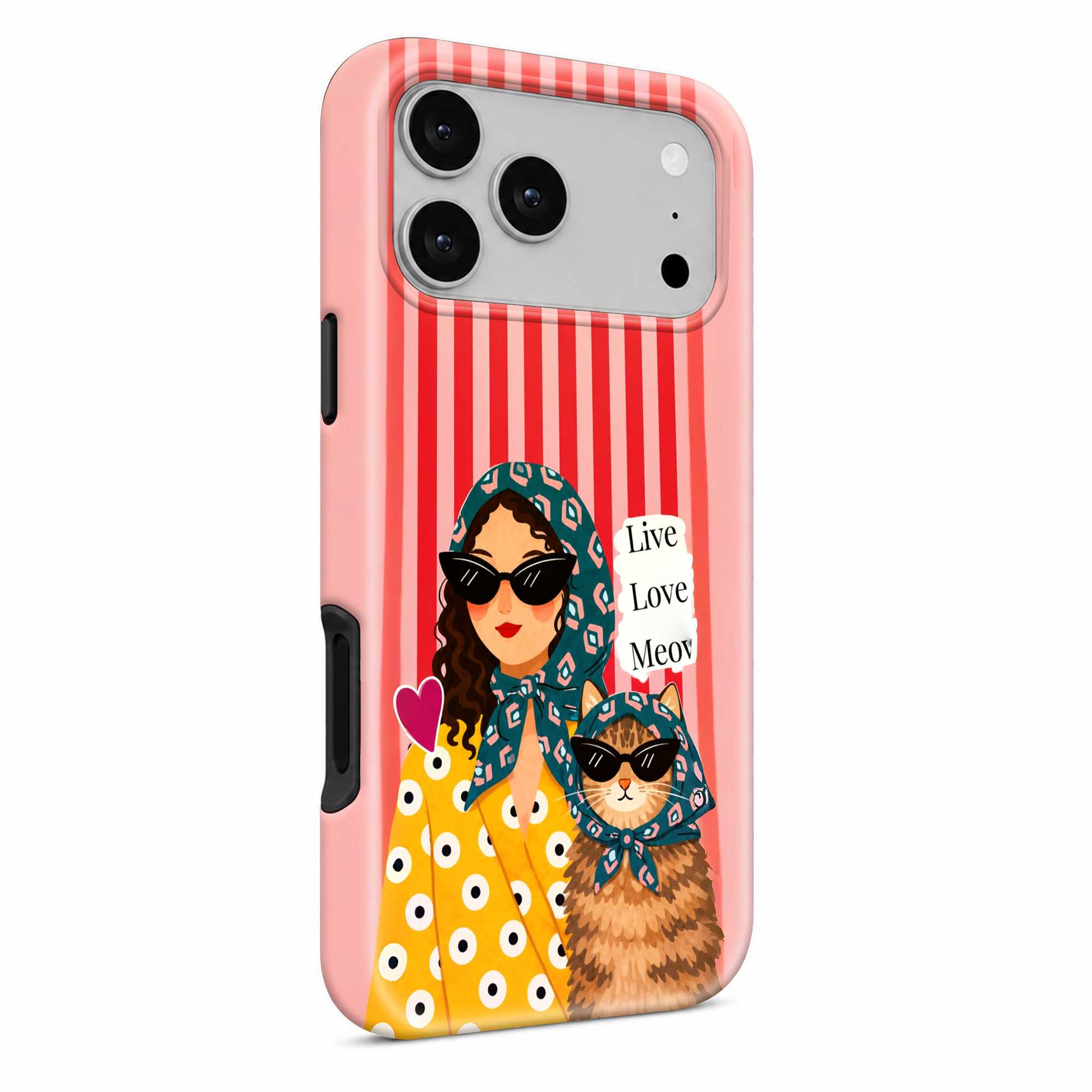 Retro Meow Dual Guard Case