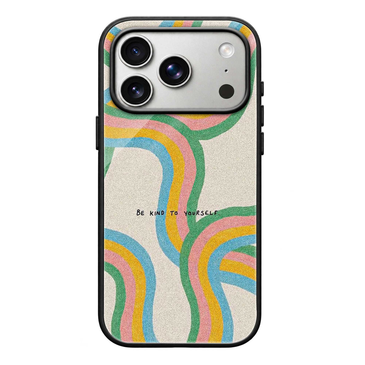 Retro Rainbow Glass Case