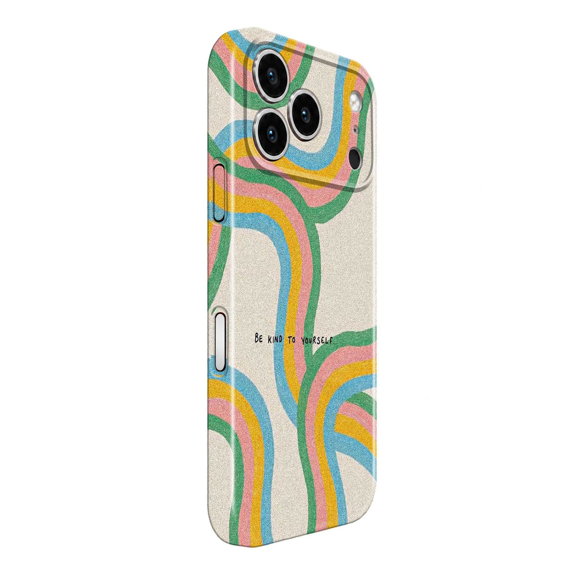 Retro Rainbow Glossy Hard Case