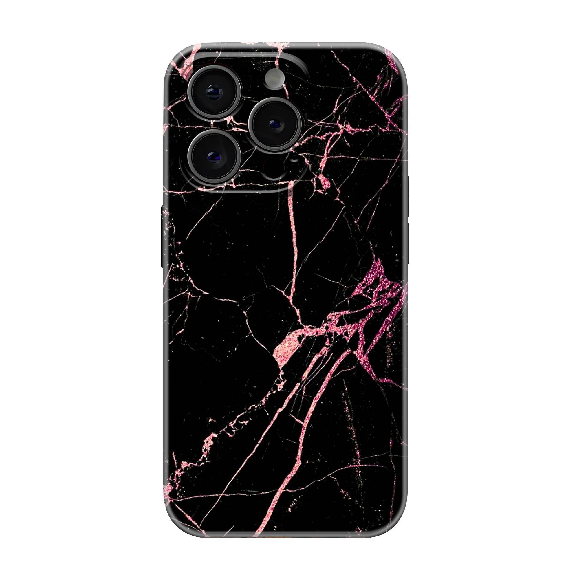 Rose Marble Glossy Hard Case