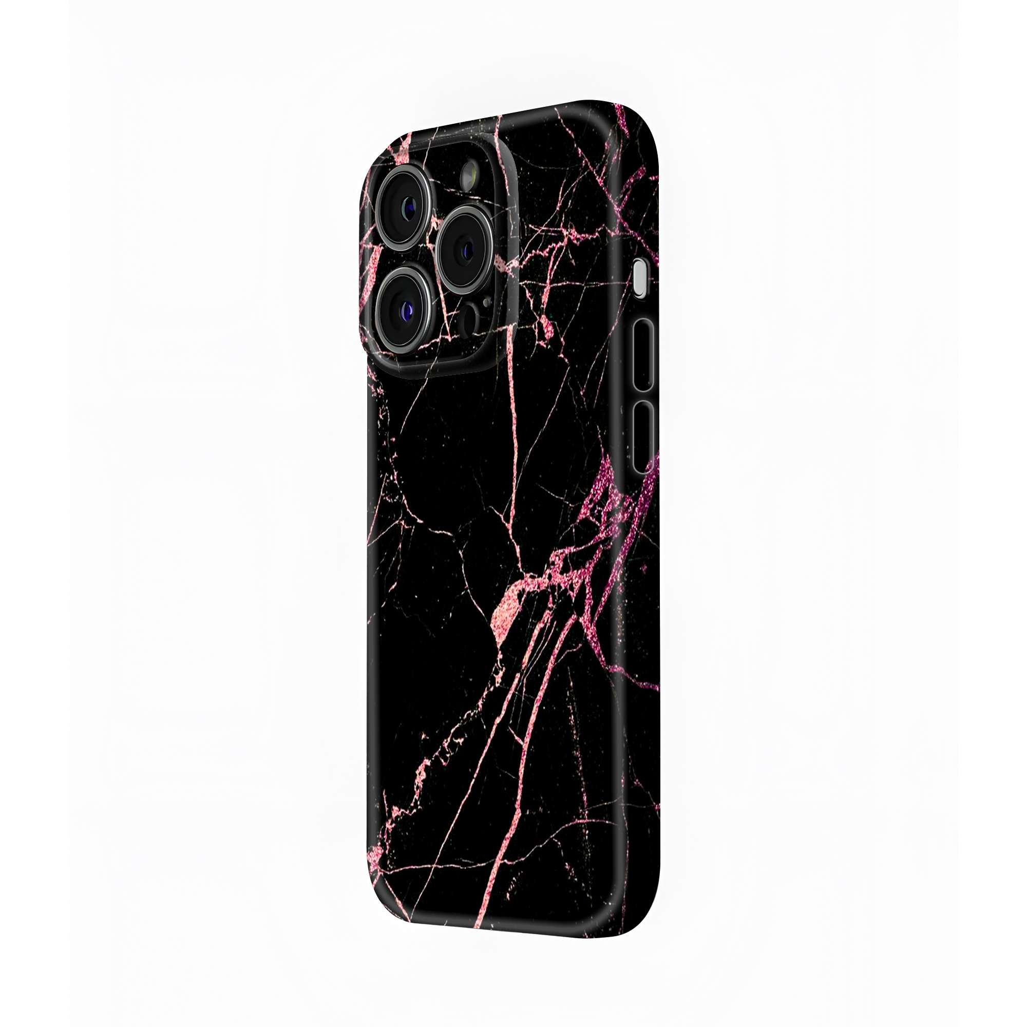 Rose Marble Glossy Hard Case