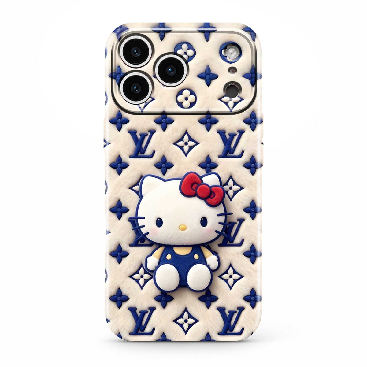 Royal Kitty Blue Glossy Hard Case