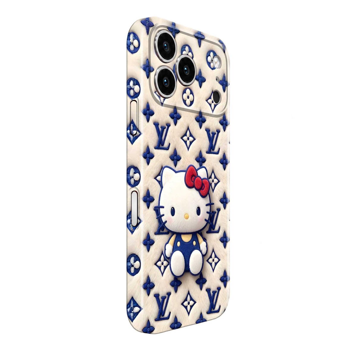 Royal Kitty Blue Glossy Hard Case