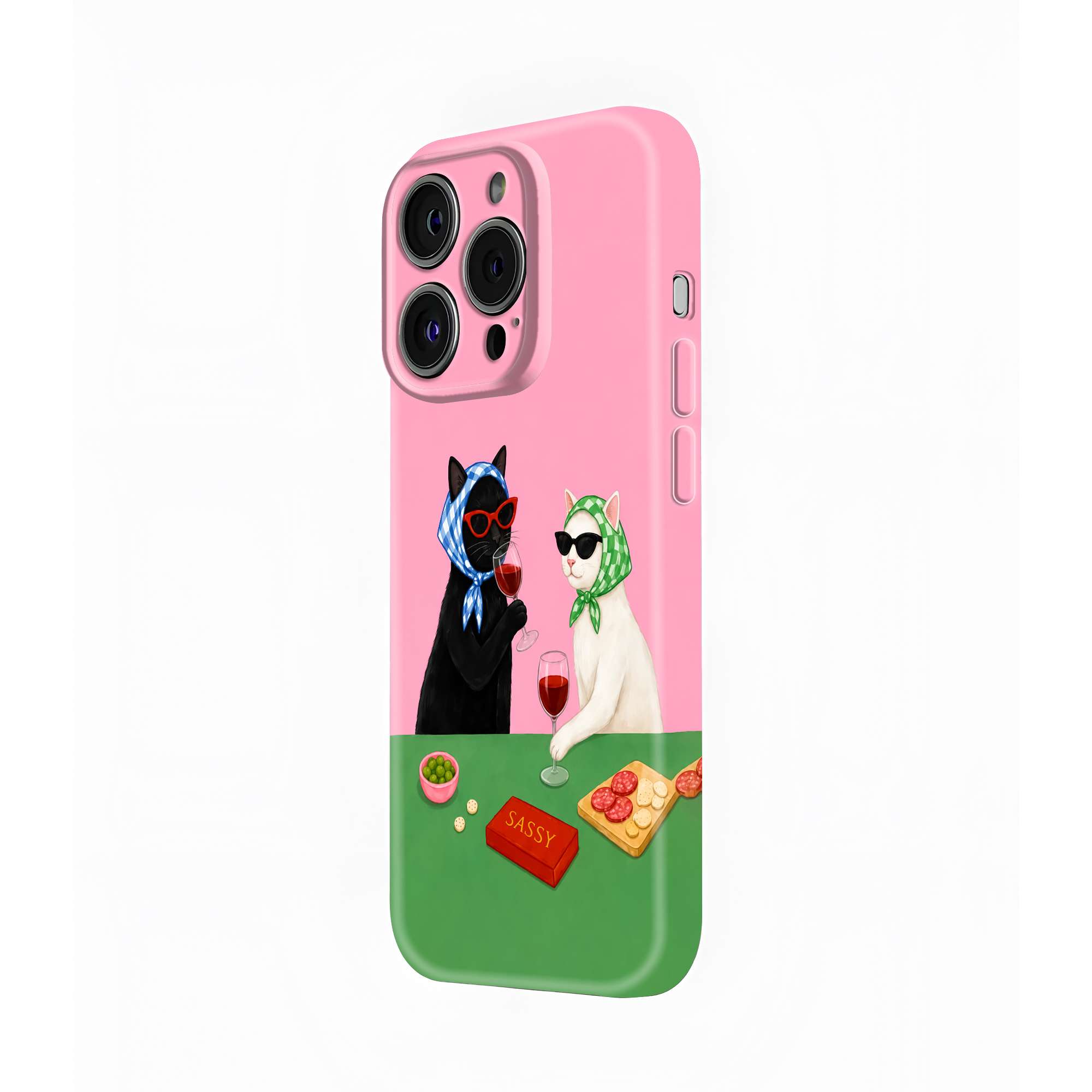 Sassy Cats Glossy Hard Case
