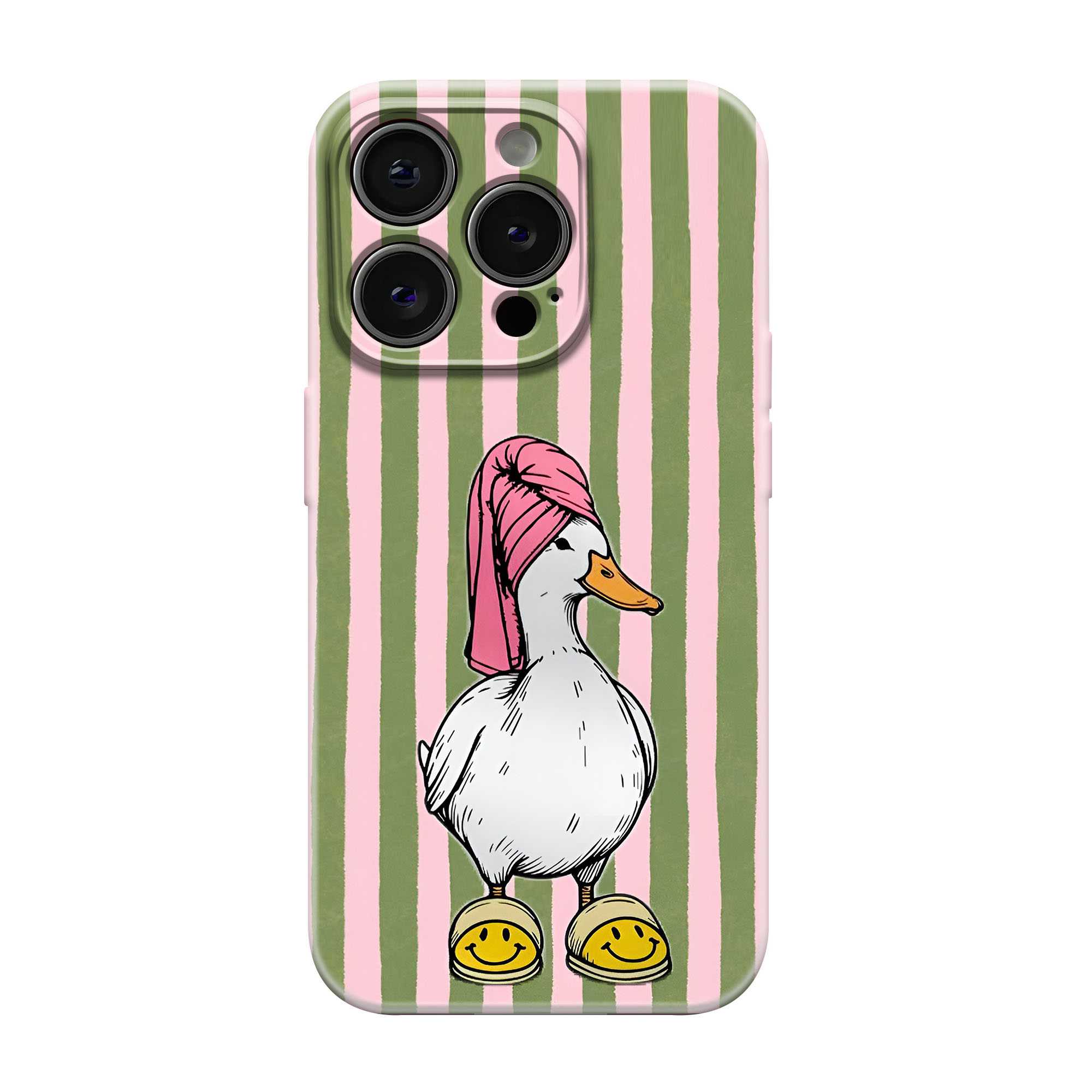 Self Care Duck Glossy Hard Case