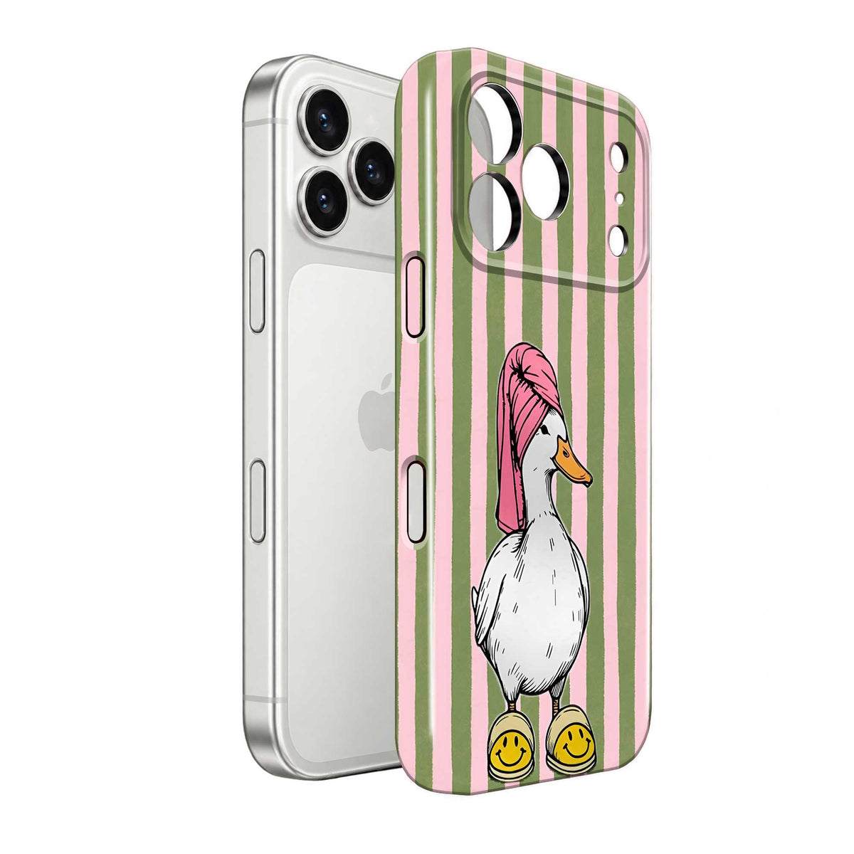 Self Care Duck Glossy Hard Case