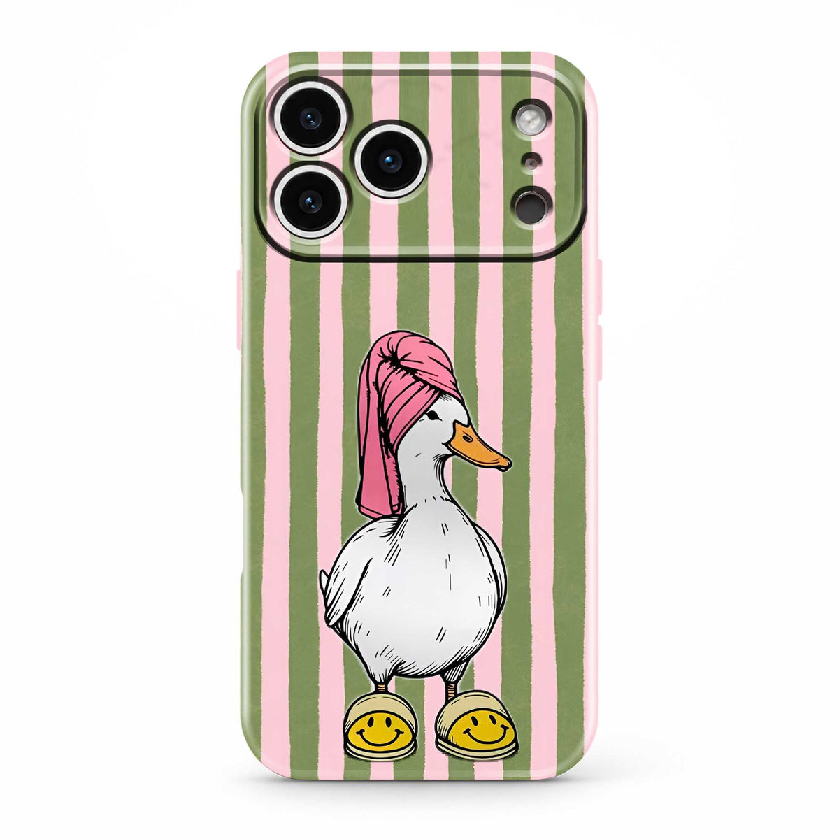 Self Care Duck Glossy Hard Case