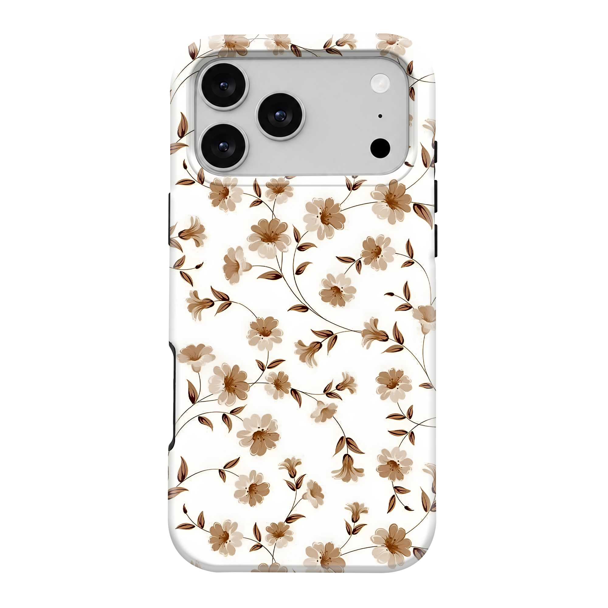 Sepia Vine Floral Dual Guard Case