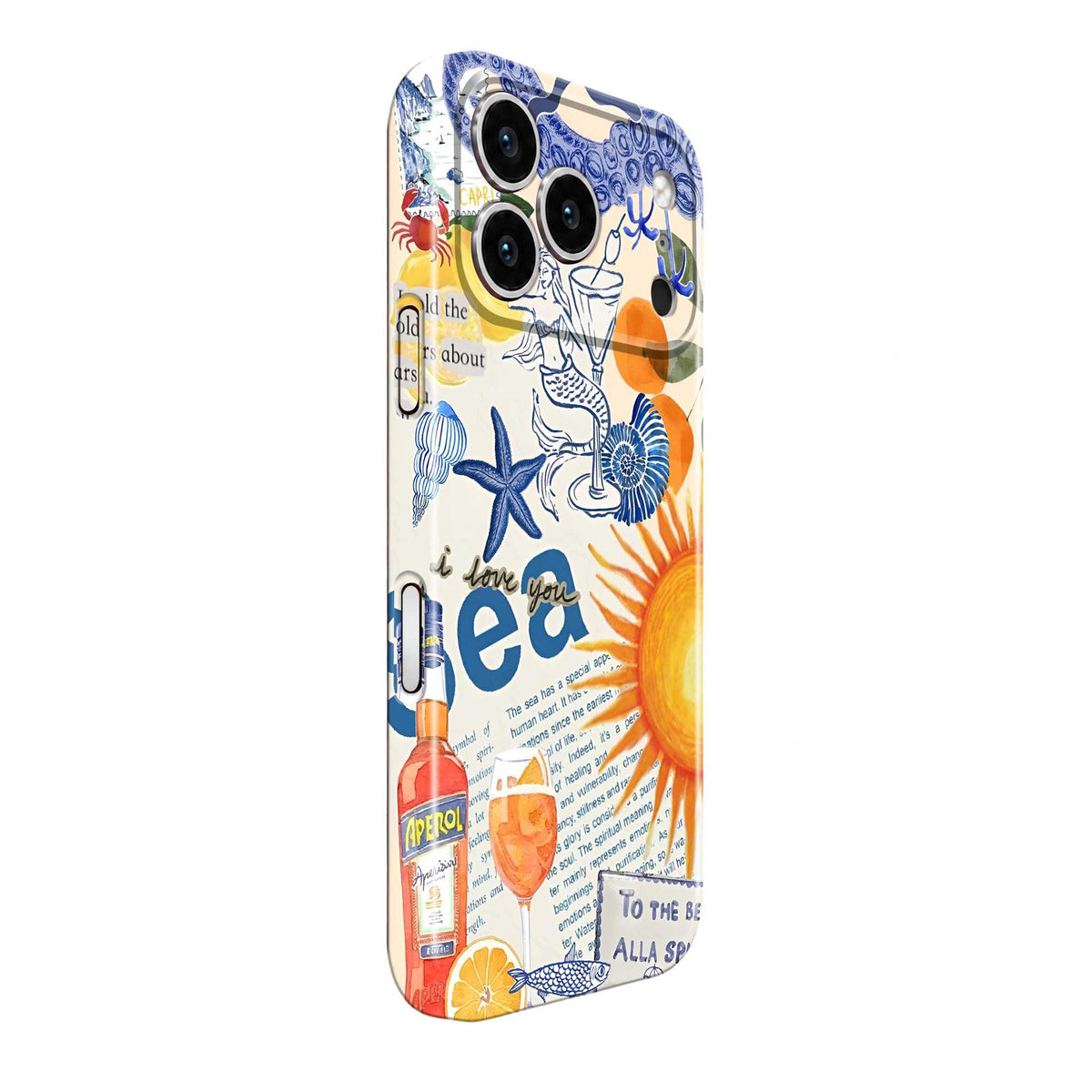 Shell & Sea Glossy Hard Case