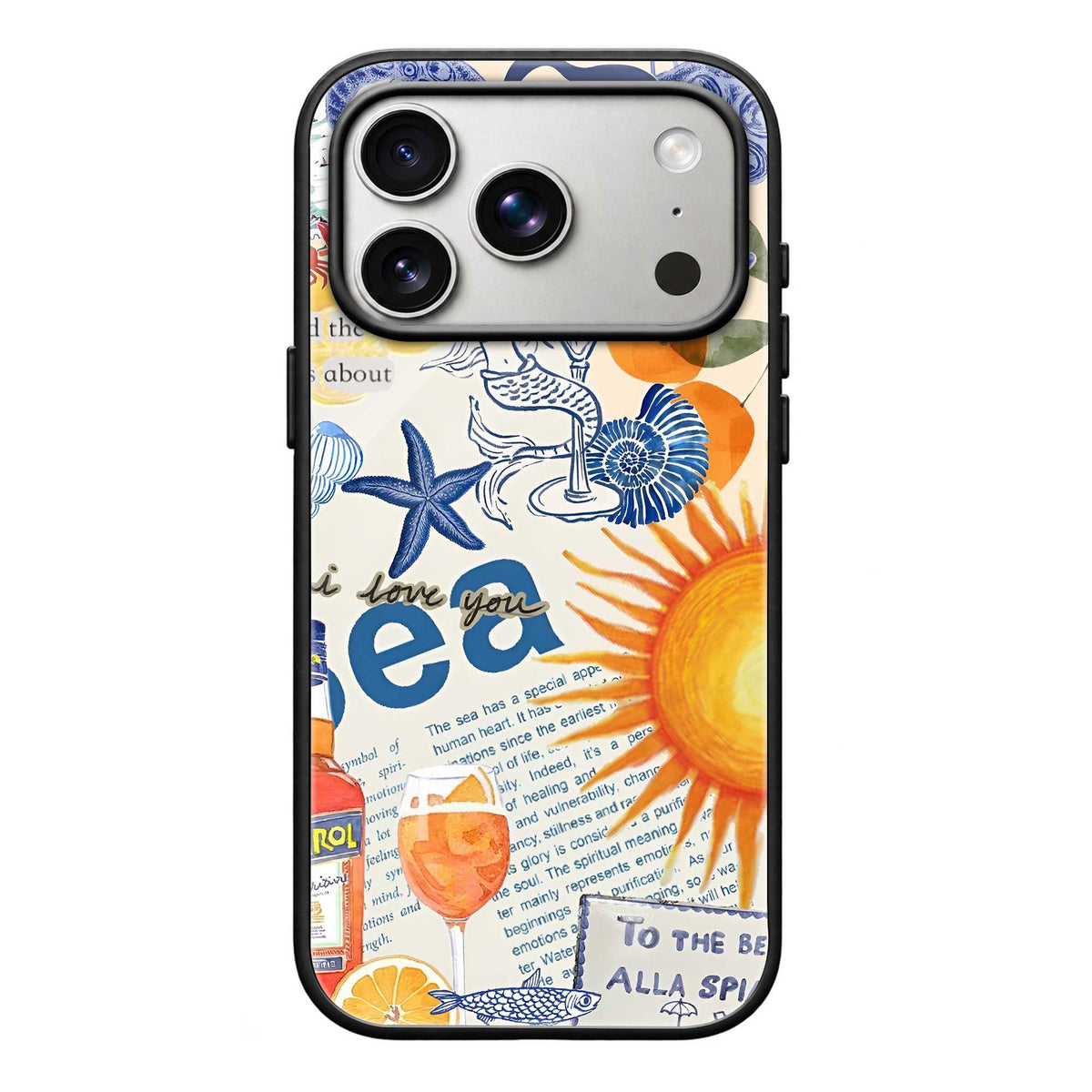 Shell & Sea Glass Case