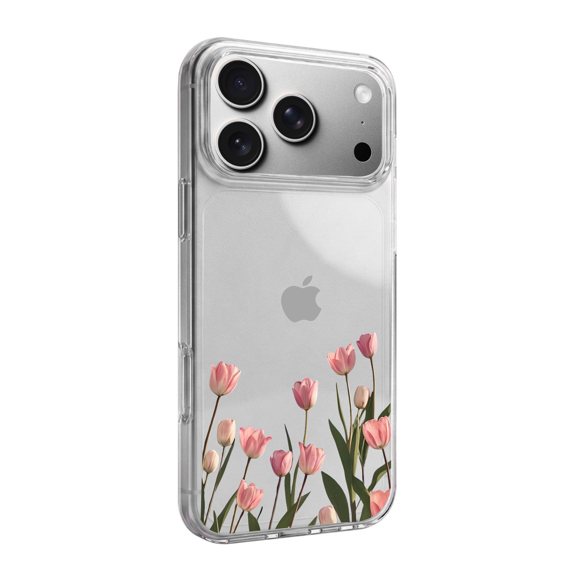 Silent Floral Soft Clear Case