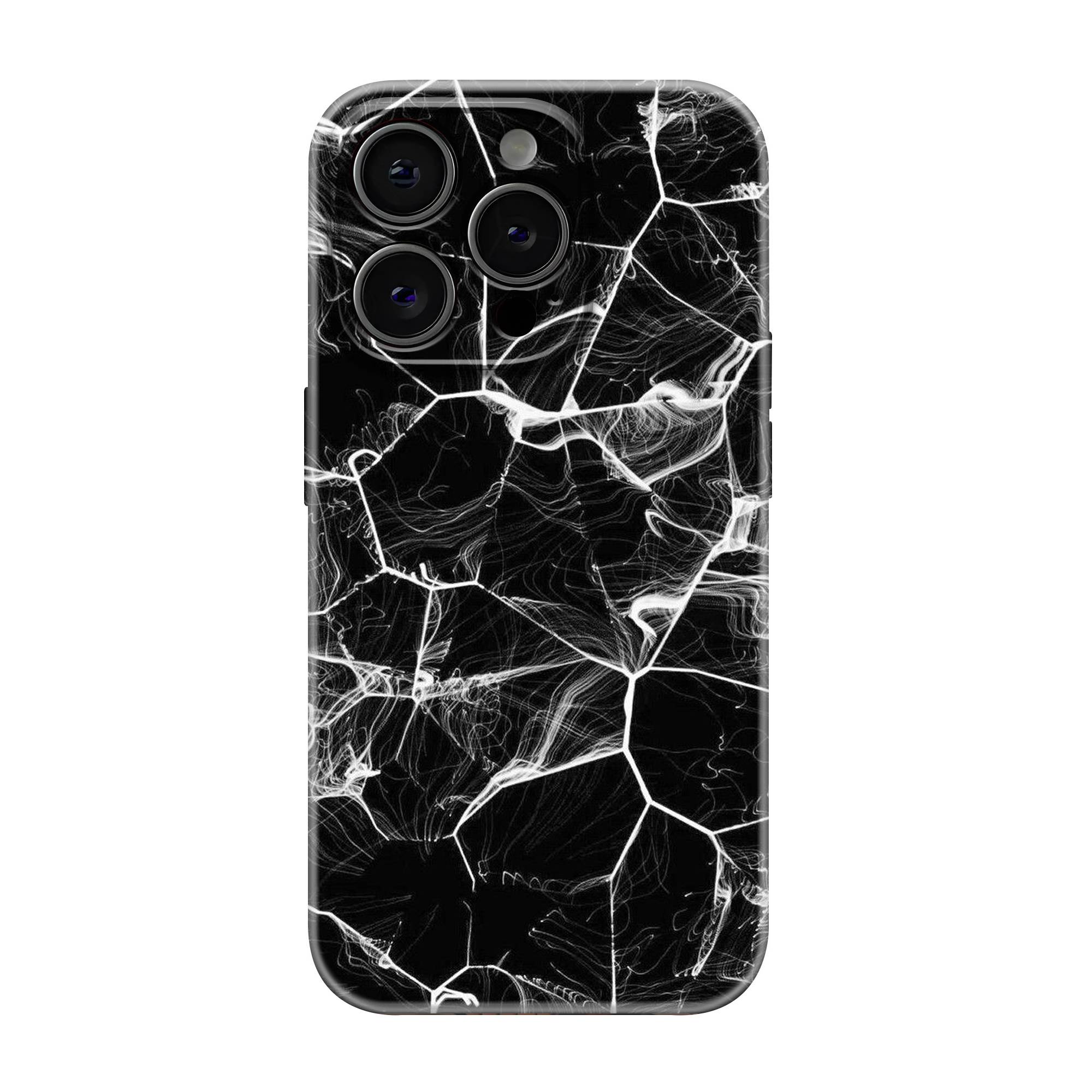 Smoke Marble Glossy Hard Case