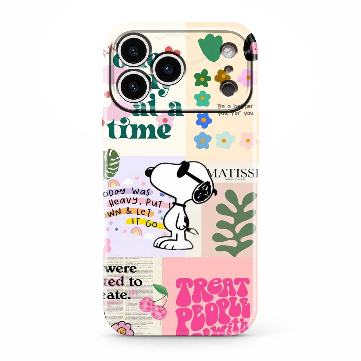 Snoopy Therapy Glossy Hard Case