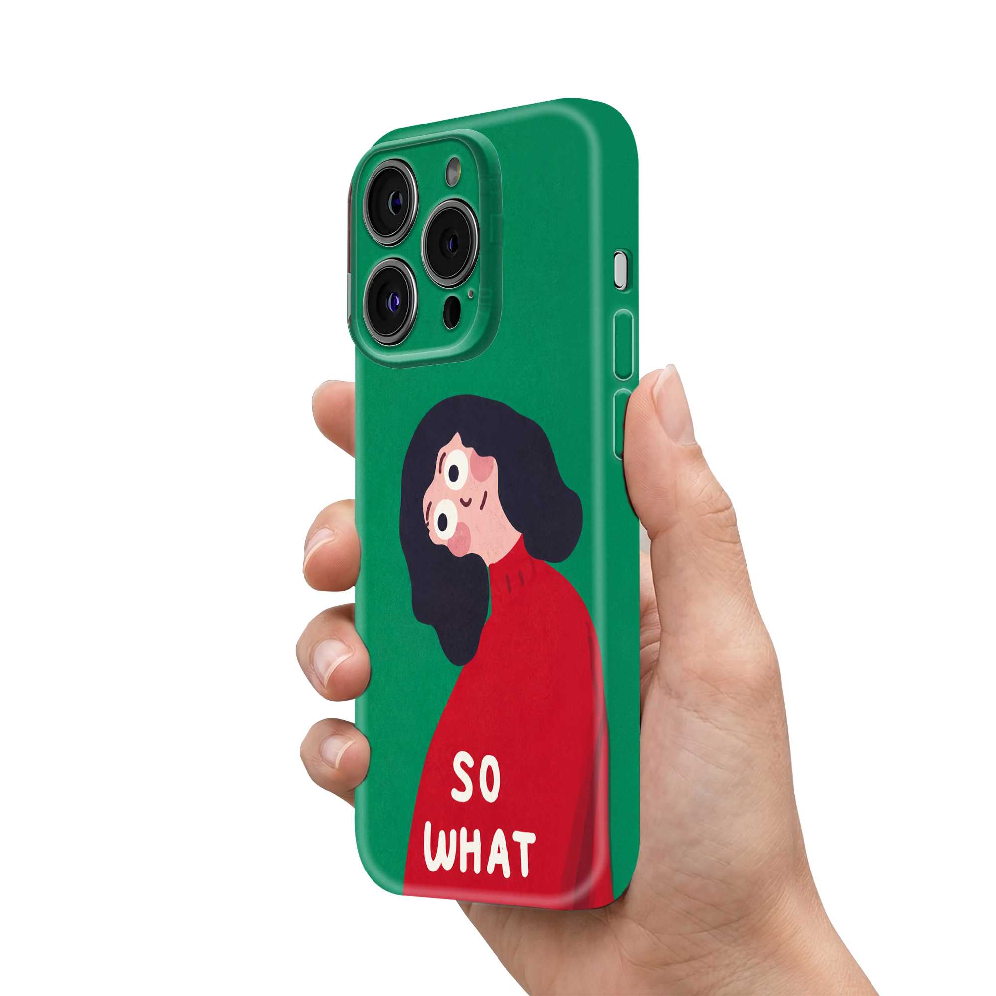 So What Girl Glossy Hard Case