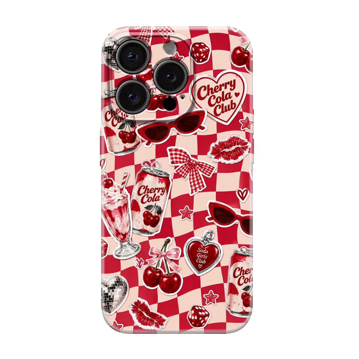Soda Girls Club Glossy Hard Case