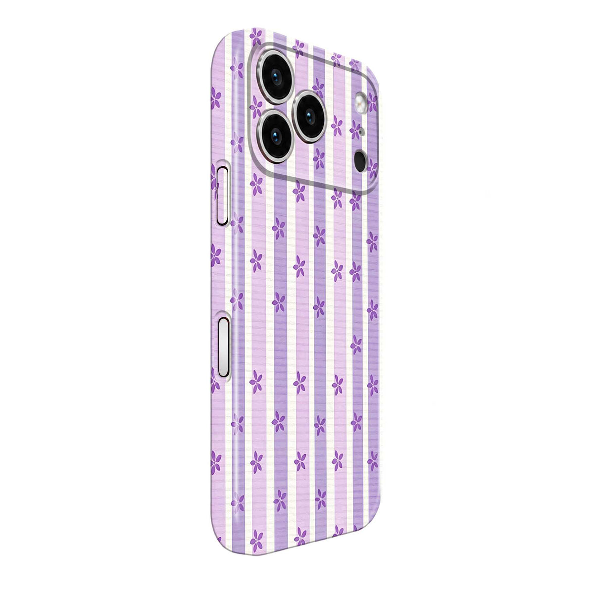 Soft Purple Flower Glossy Hard Case