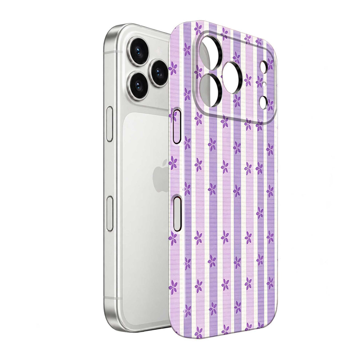 Soft Purple Flower Glossy Hard Case
