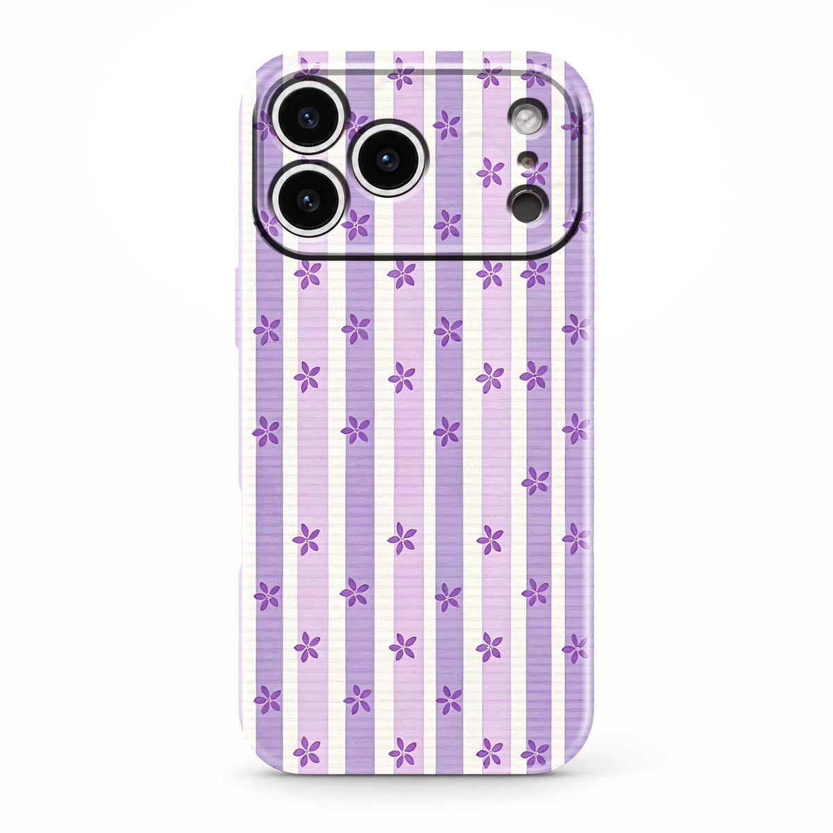 Soft Purple Flower Glossy Hard Case