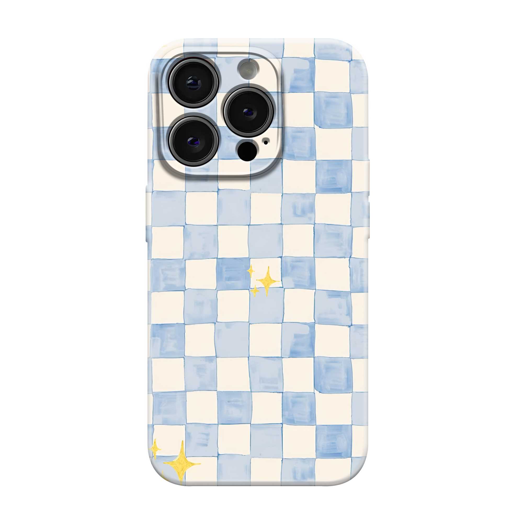 Sparkle Check Glossy Hard Case