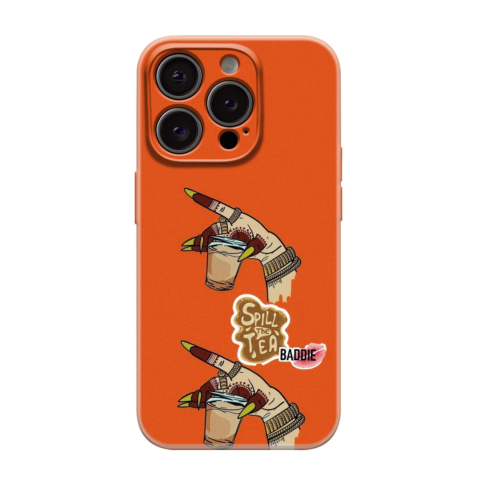 Spill The Tea Glossy Hard Case